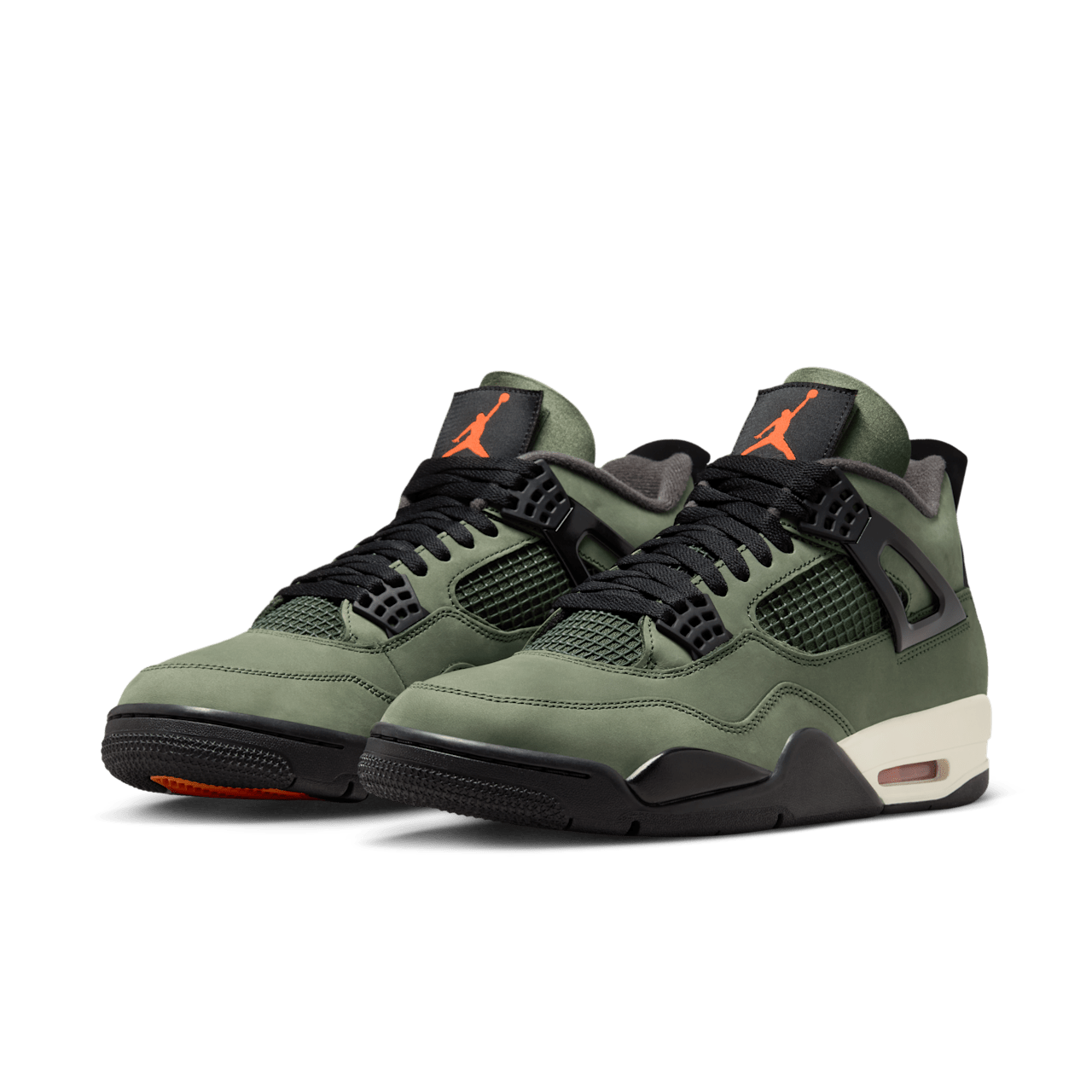 Fecha de lanzamiento de los Air Jordan 4 x UNDEFEATED "Deep Green and Clementine" (IB1519-200)