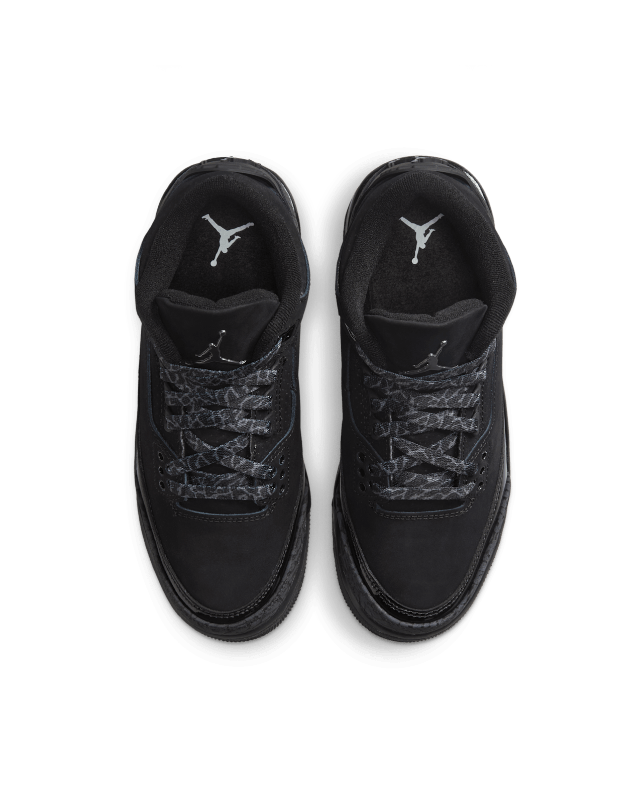 Big Kids' Air Jordan 3 'Black Cat' (DM0967-001)