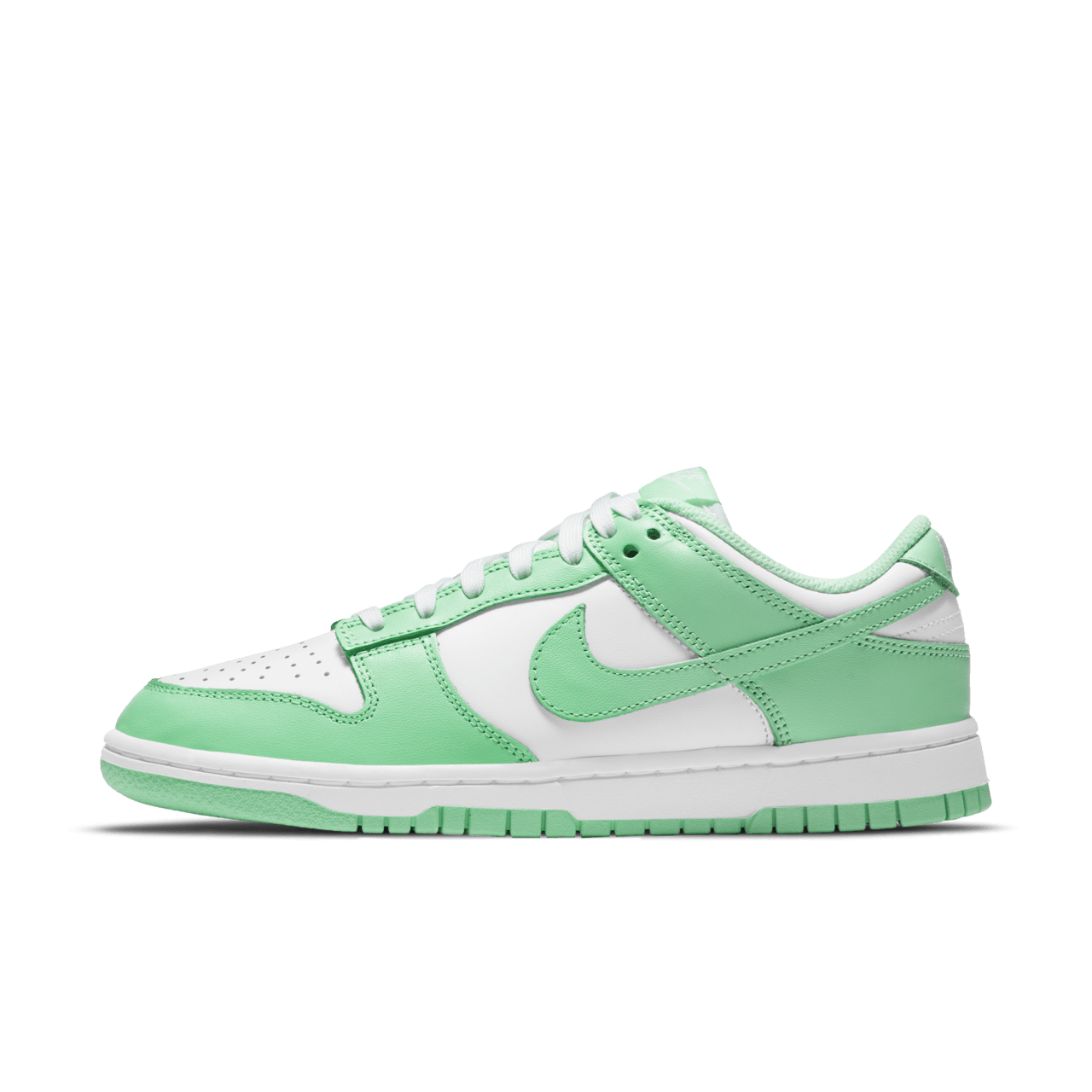 วันเปิดตัว Dunk Low “Green Glow” ผู้หญิง