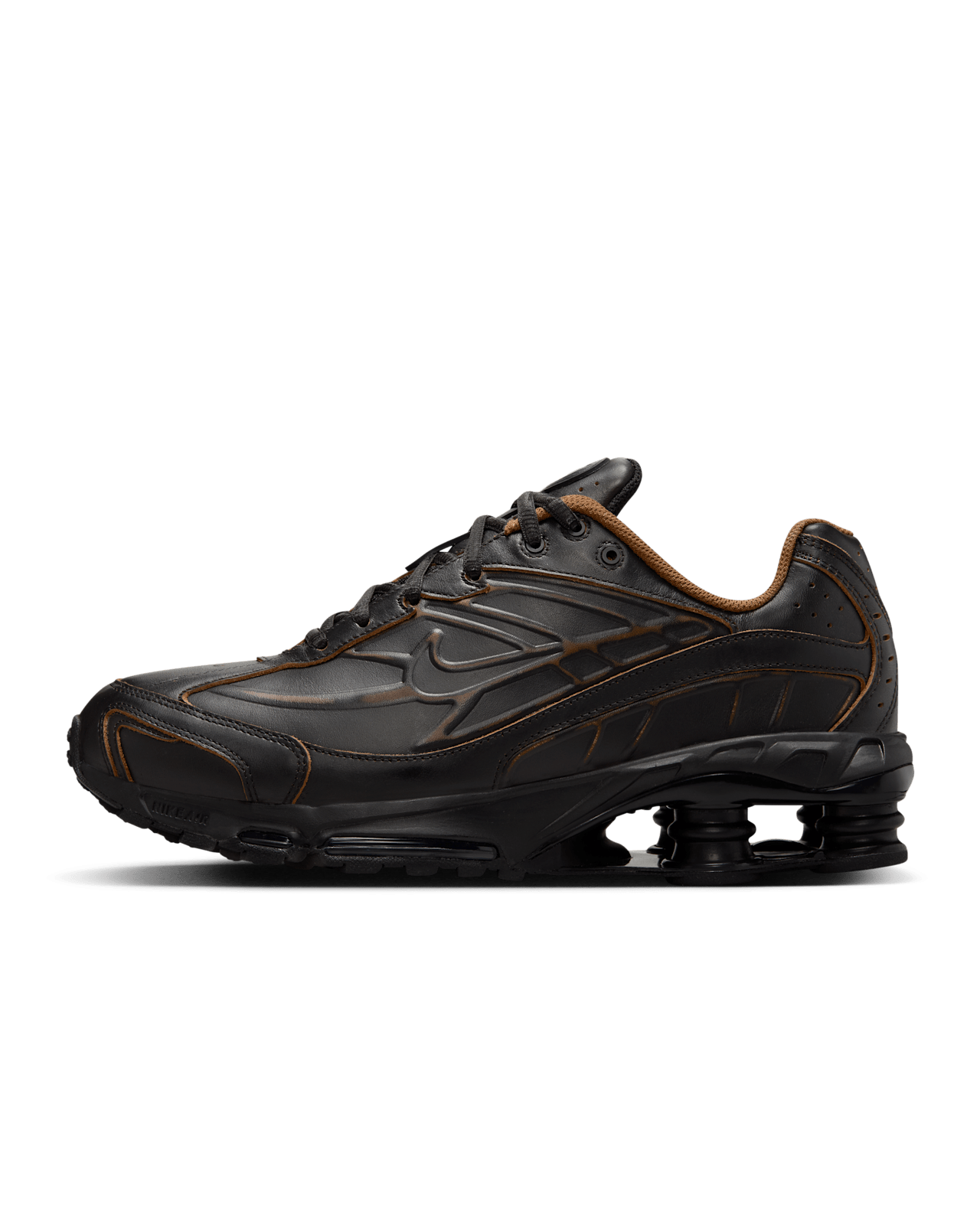 【NIKE公式】ショックス ライド 2 プレミアム 'Black and Light British Tan' (HV4447-010 / NIKE SHOX RIDE 2 PRM OPP3)