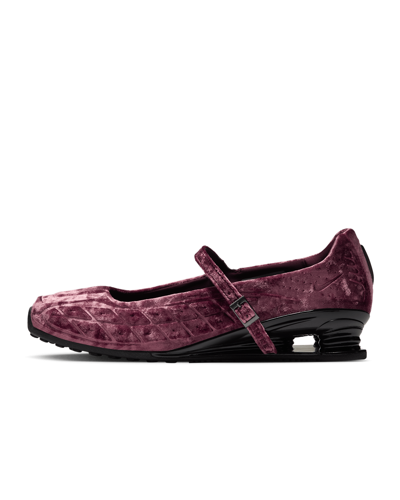 วันเปิดตัว Shox Z Calistra Velvet "Burgundy Crush and Black" ผู้หญิง (IR8665-600)