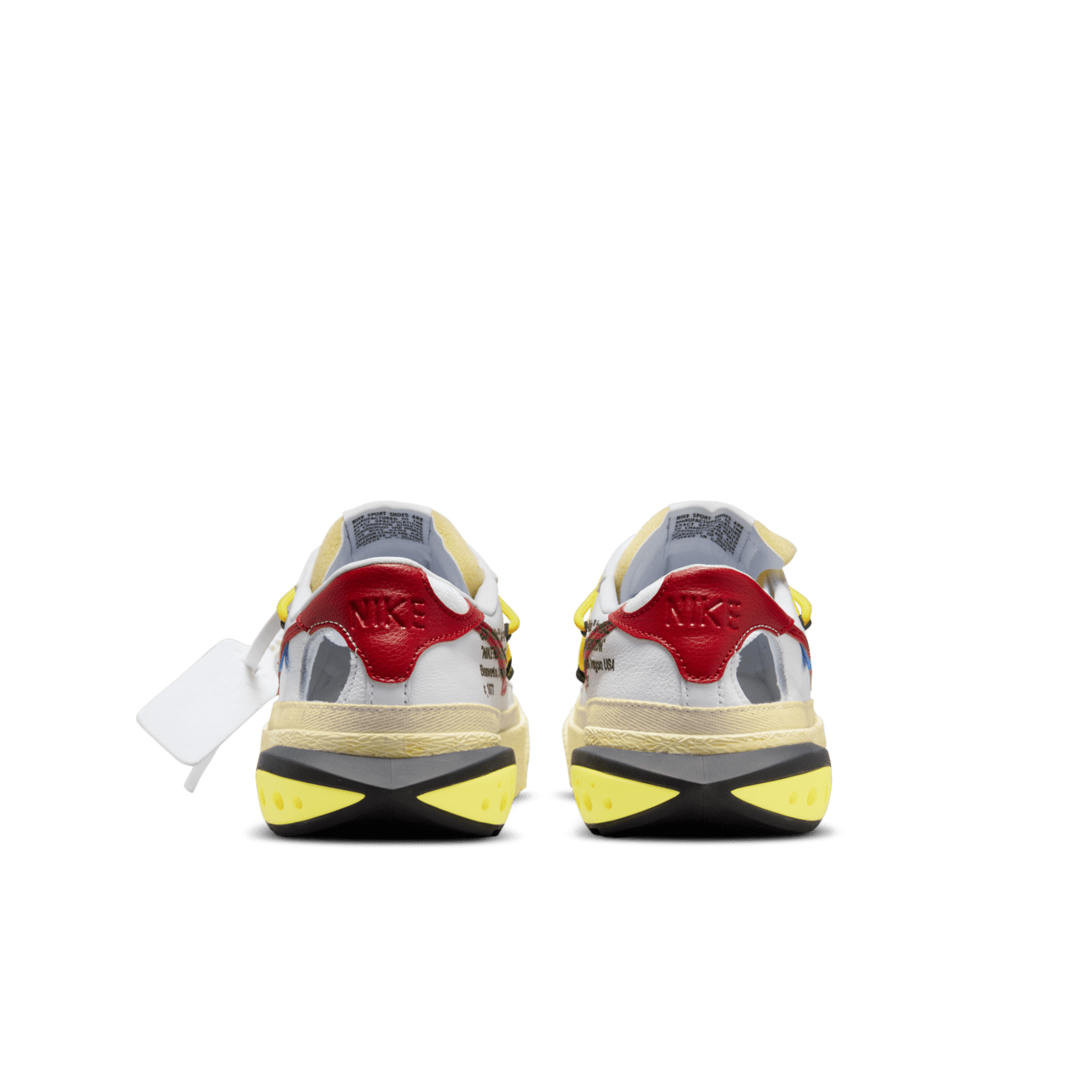 Data de llançament de les Blazer Low x Off-White™️ "White and University Red" (DH7863-100)