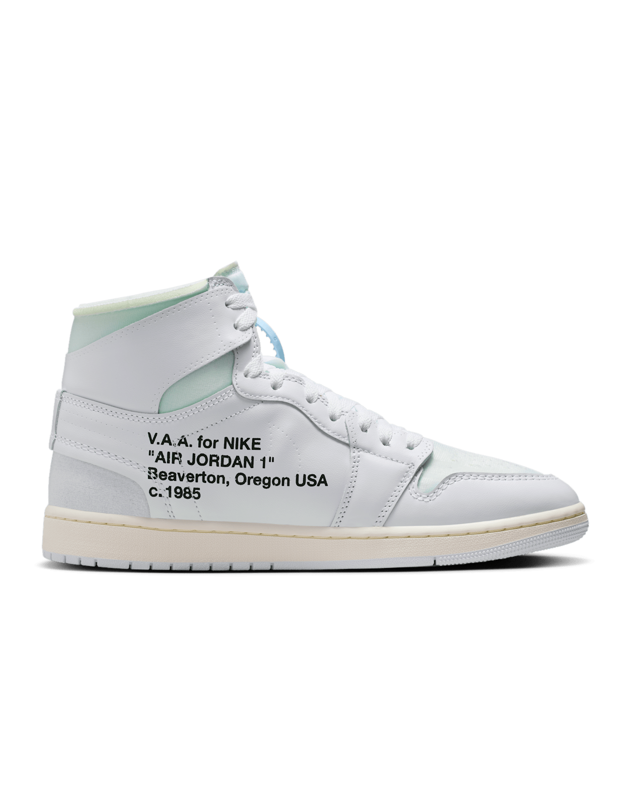 Air Jordan 1 High OG x V.A.A. 'White/White' (AA3834-100) Release Date