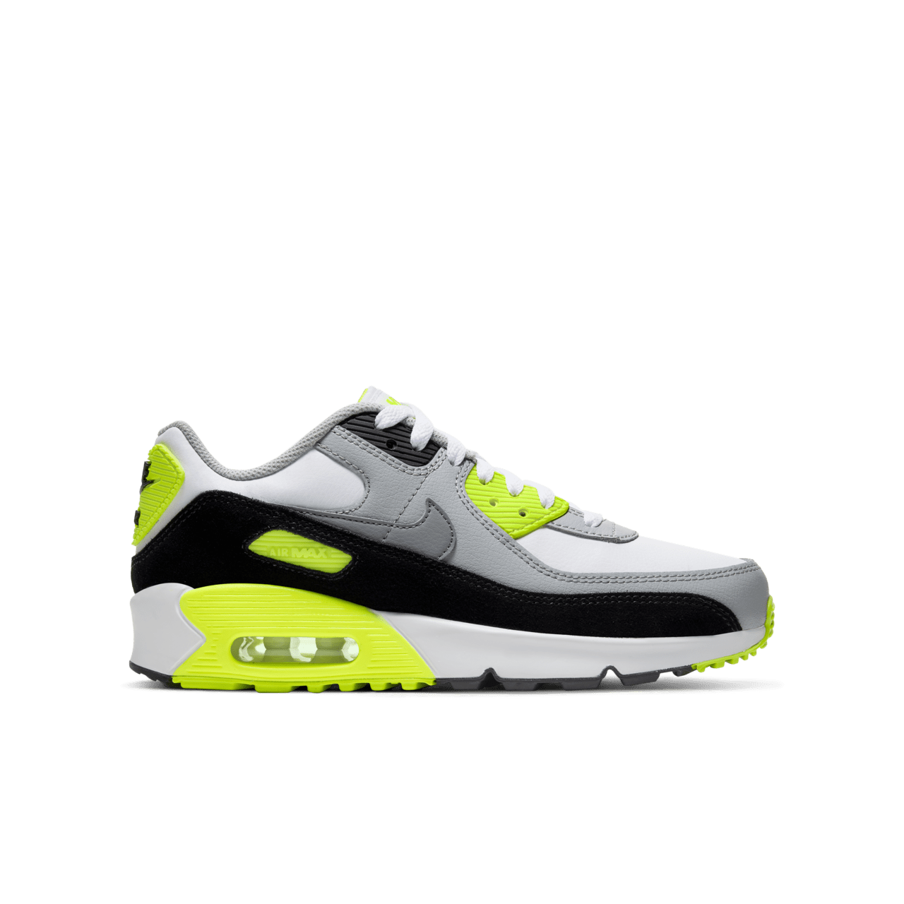 Big Kids' Air Max 90 'Volt/Particle Grey' Release Date