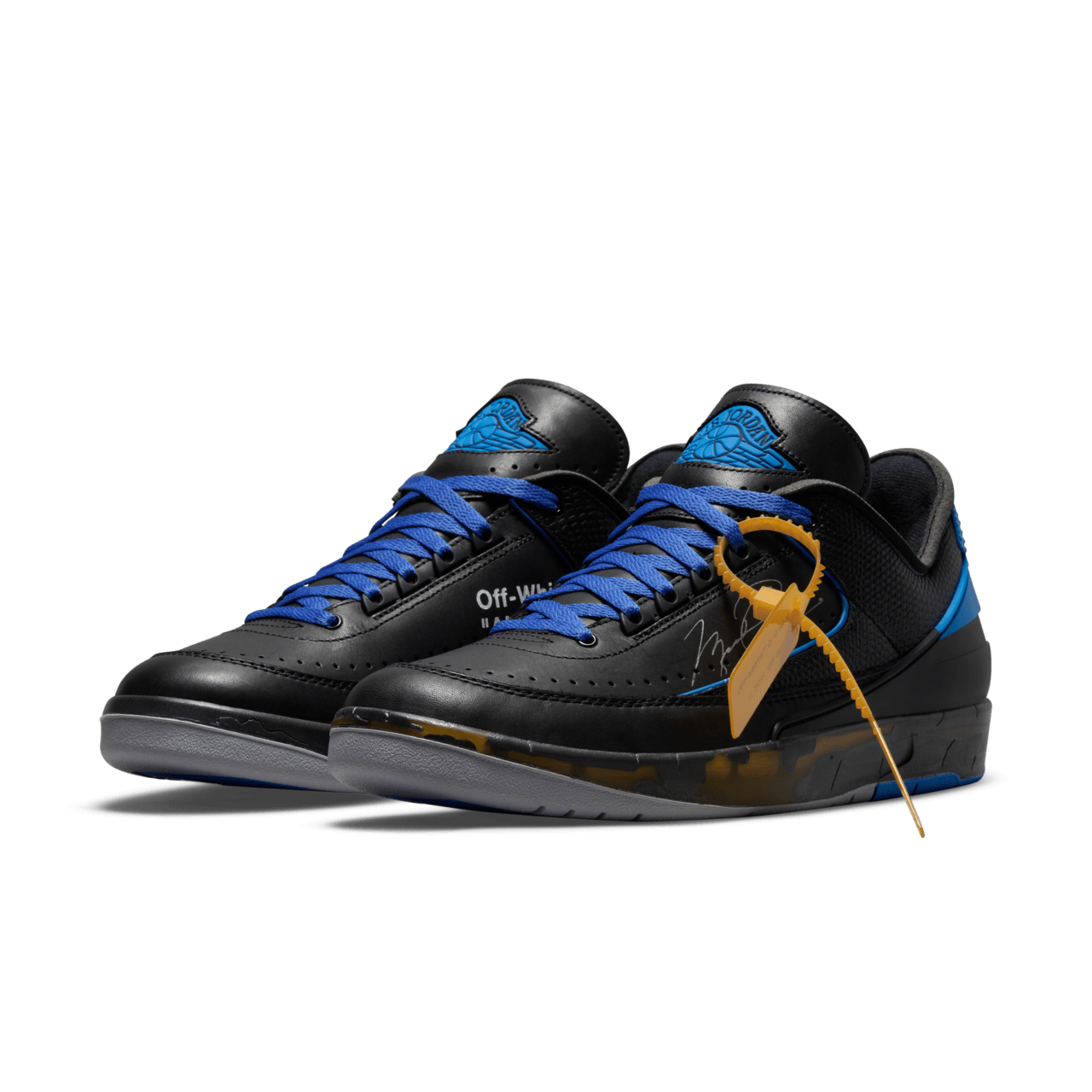 วันเปิดตัว Air Jordan 2 Low x Off-White™️ “Black and Varsity Royal” (DJ4375-004)