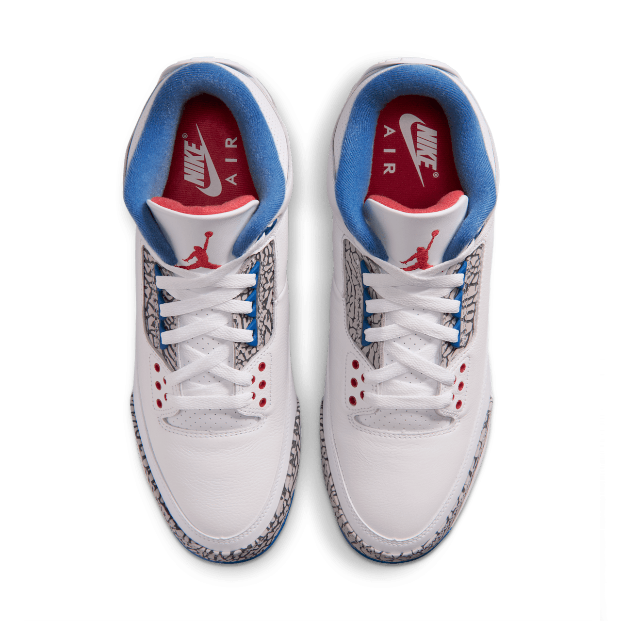 Fecha de lanzamiento de los Jordan 3 MCS "True Blue" (FZ8627-101)