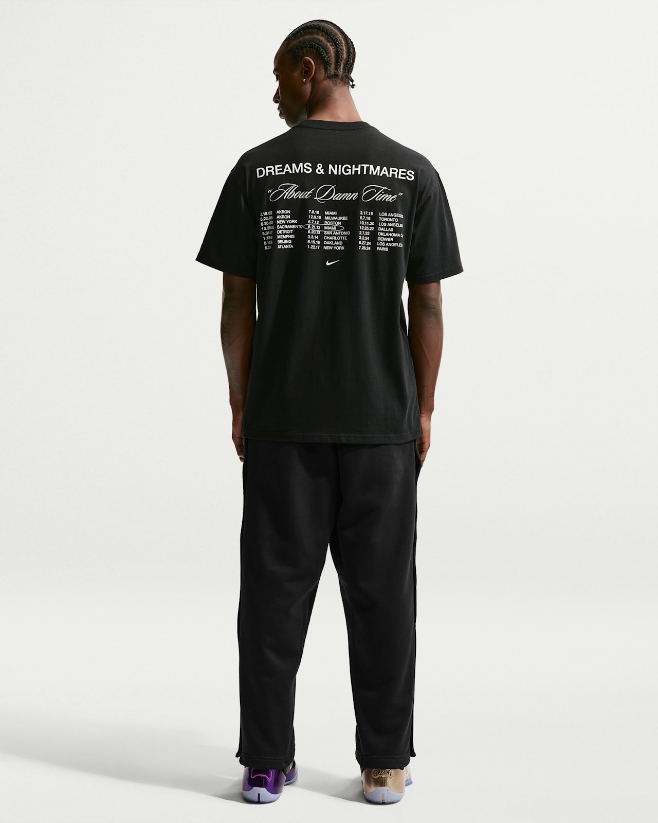 LeBron "Dreams and Nightmares" Men's Nike Basketball T-Shirt (IH8585-010) Release Date