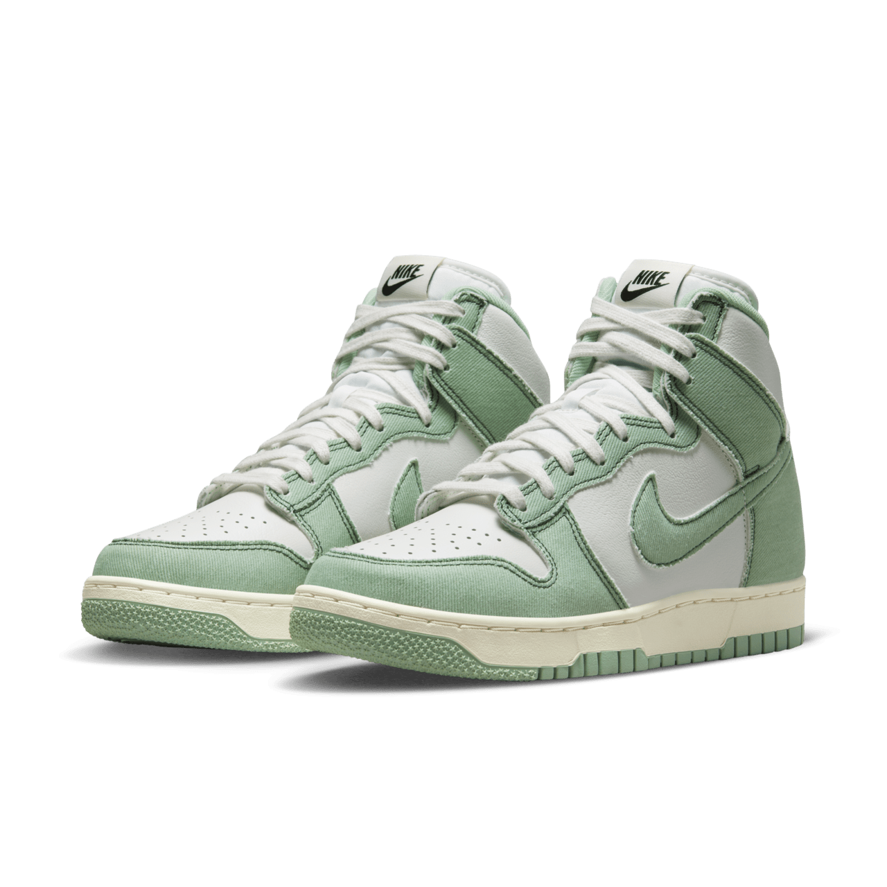 วันเปิดตัว Dunk High 1985 "Enamel Green" ผู้หญิง (DV1143-300)