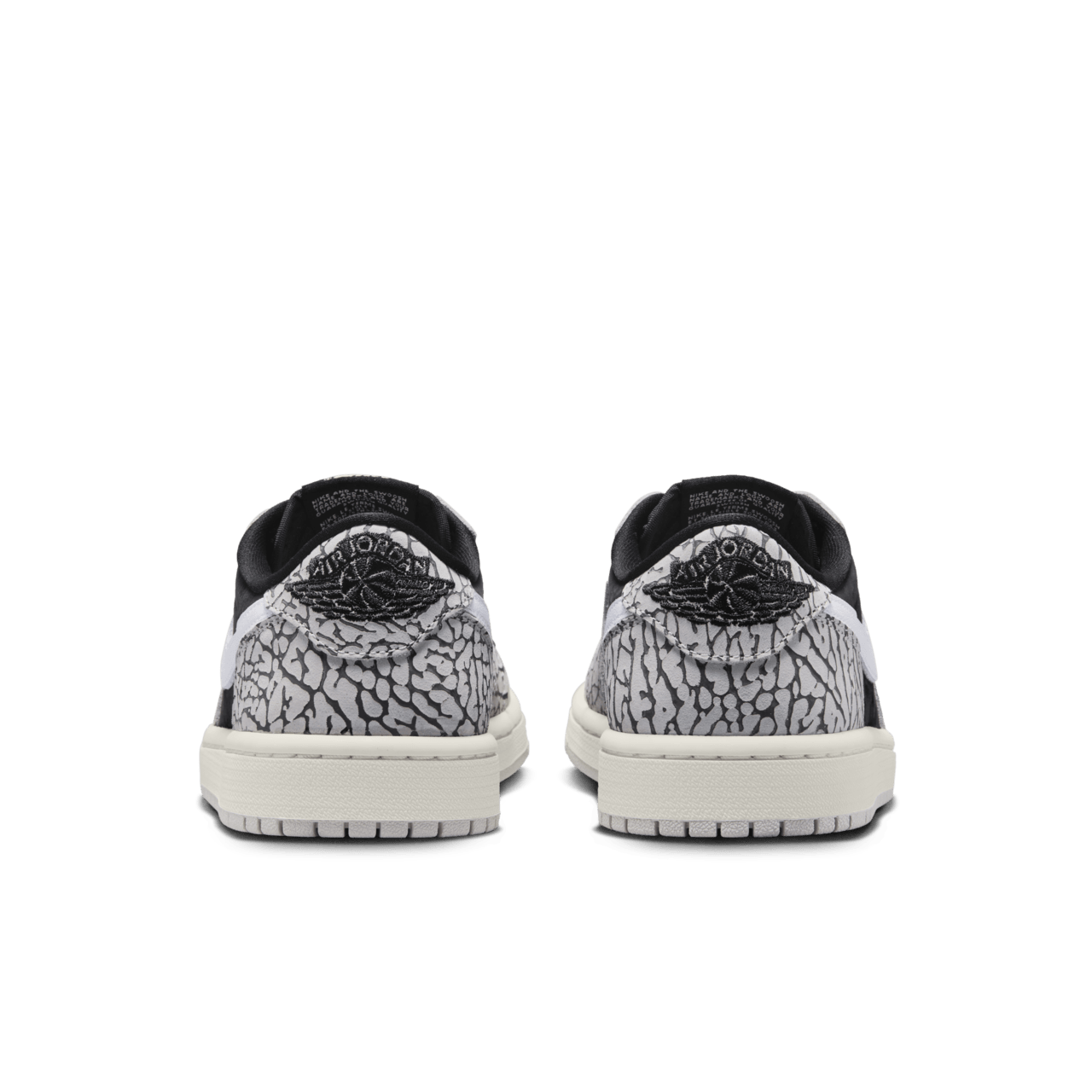 วันเปิดตัว Air Jordan 1 Low "Black Cement" ผู้หญิง (CZ0775-001) 