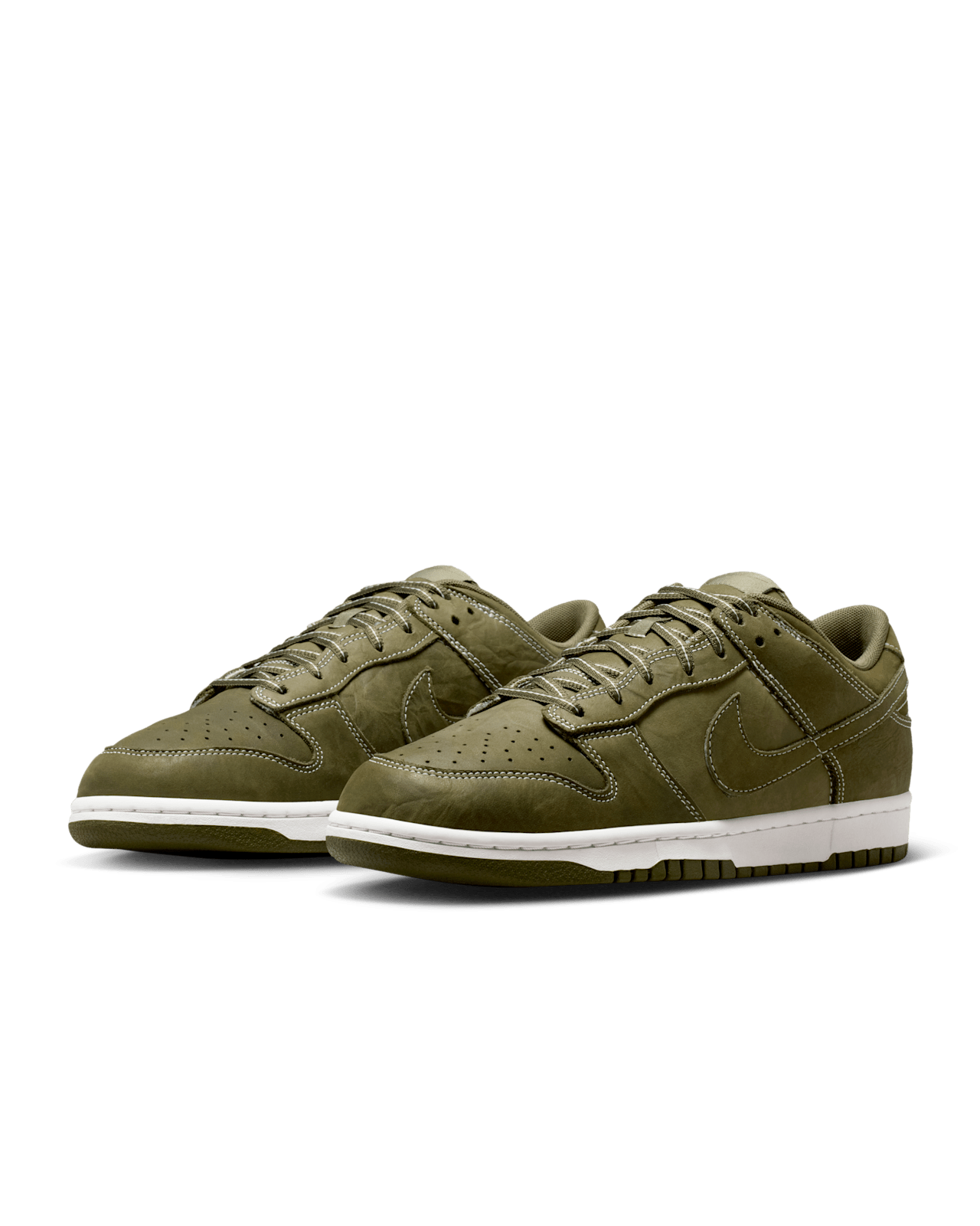 วันเปิดตัว Dunk Low "Medium Olive and Summit White" (IO4550-200)