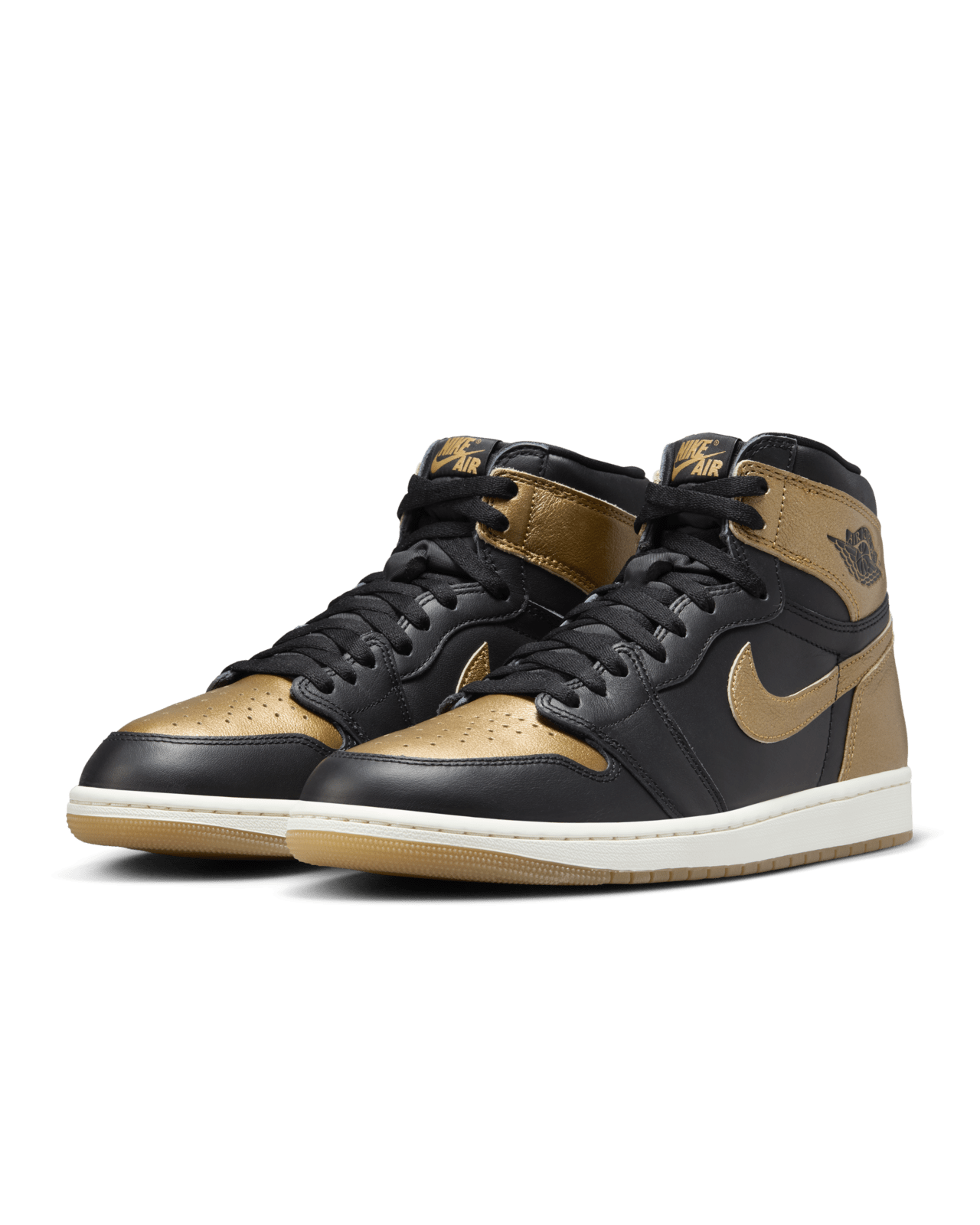 Fecha de lanzamiento de los Air Jordan 1 High OG "Black and Gold" (DZ5485-071)