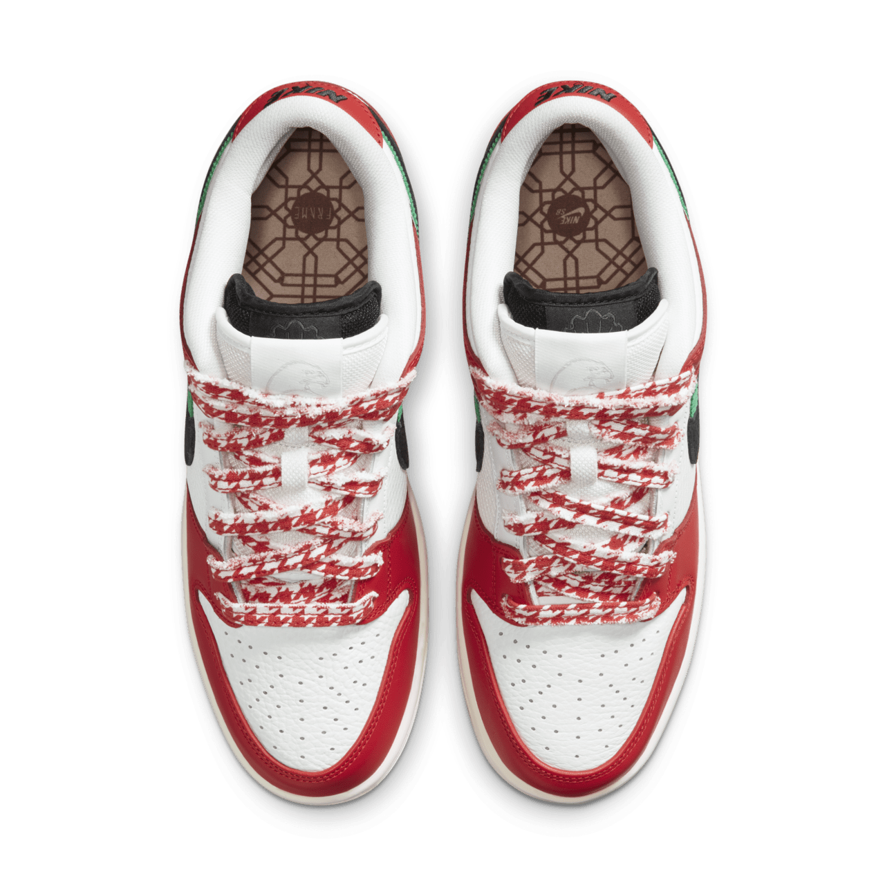 SB Dunk Low x FRAME 'Chile Red' — releasedatum