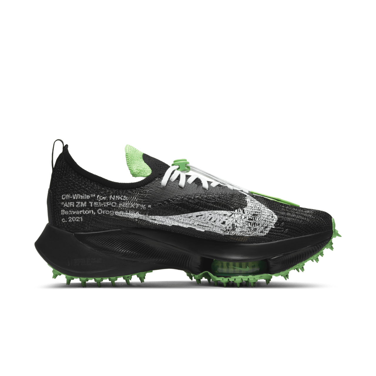 Air Zoom Tempo NEXT% x Off-White™ 'Black' — releasedatum