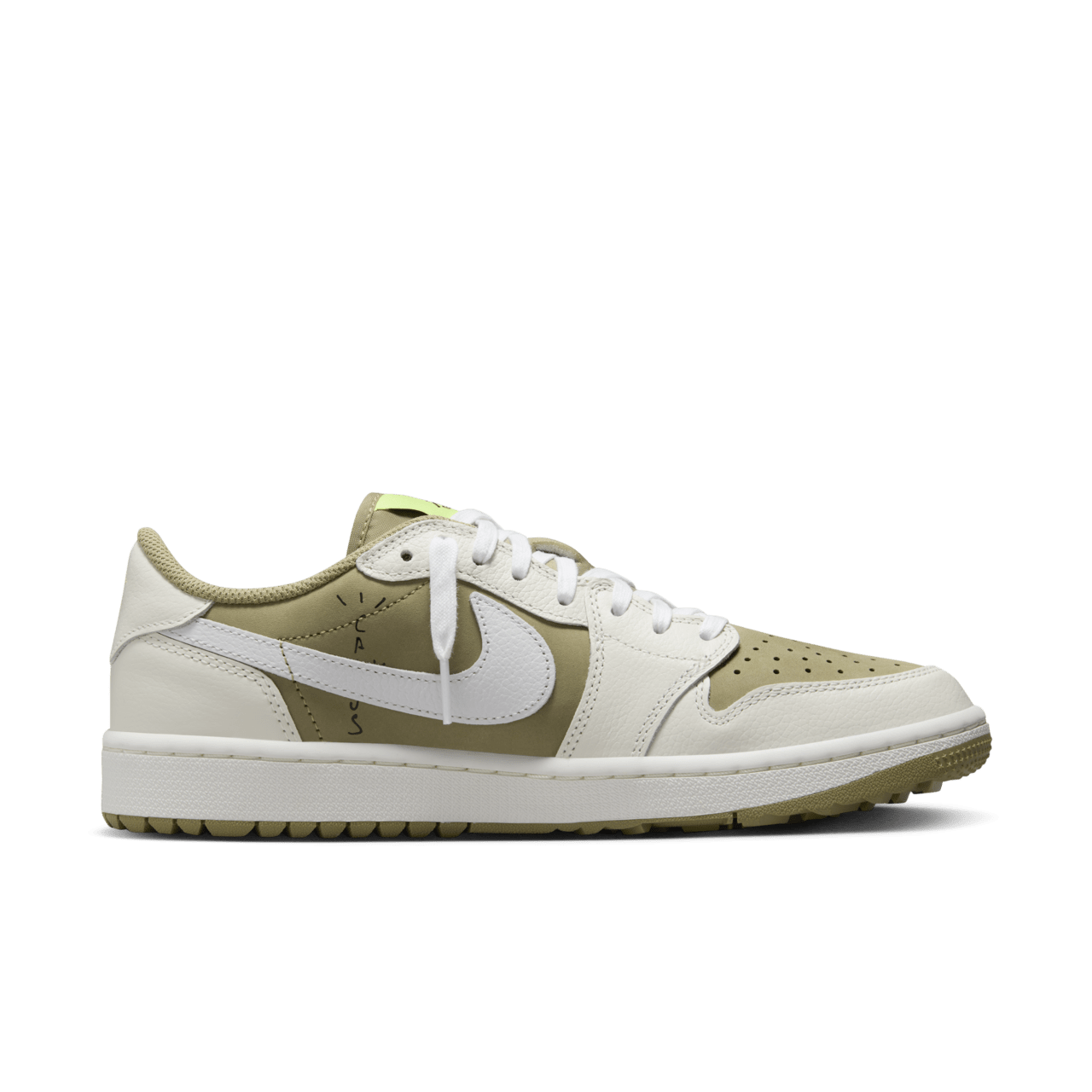 วันเปิดตัว Air Jordan 1 Low Golf x Travis Scott "Neutral Olive" (FZ3124-200)