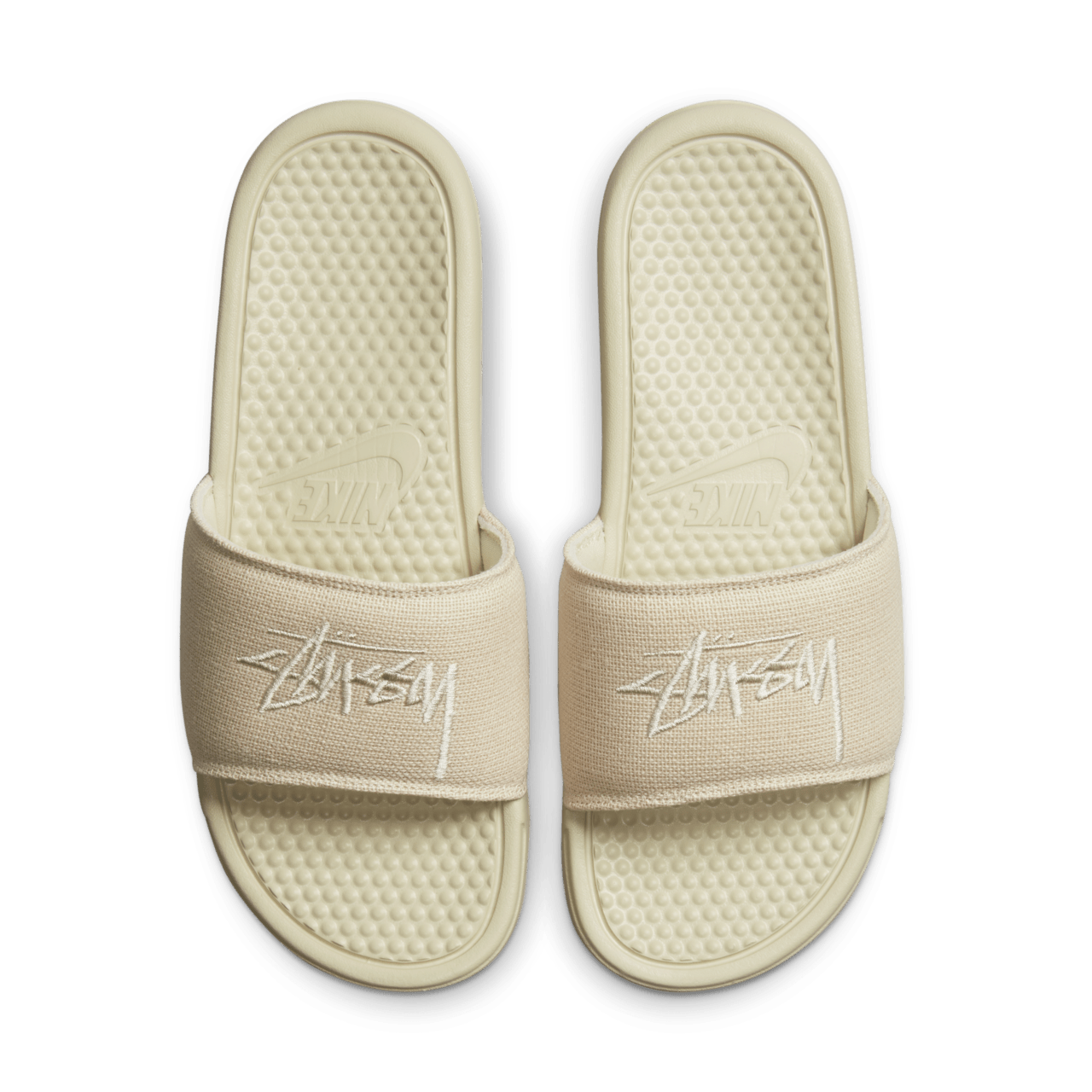 วันเปิดตัว Nike x Stüssy Benassi "Fossil" (DH1584-200)