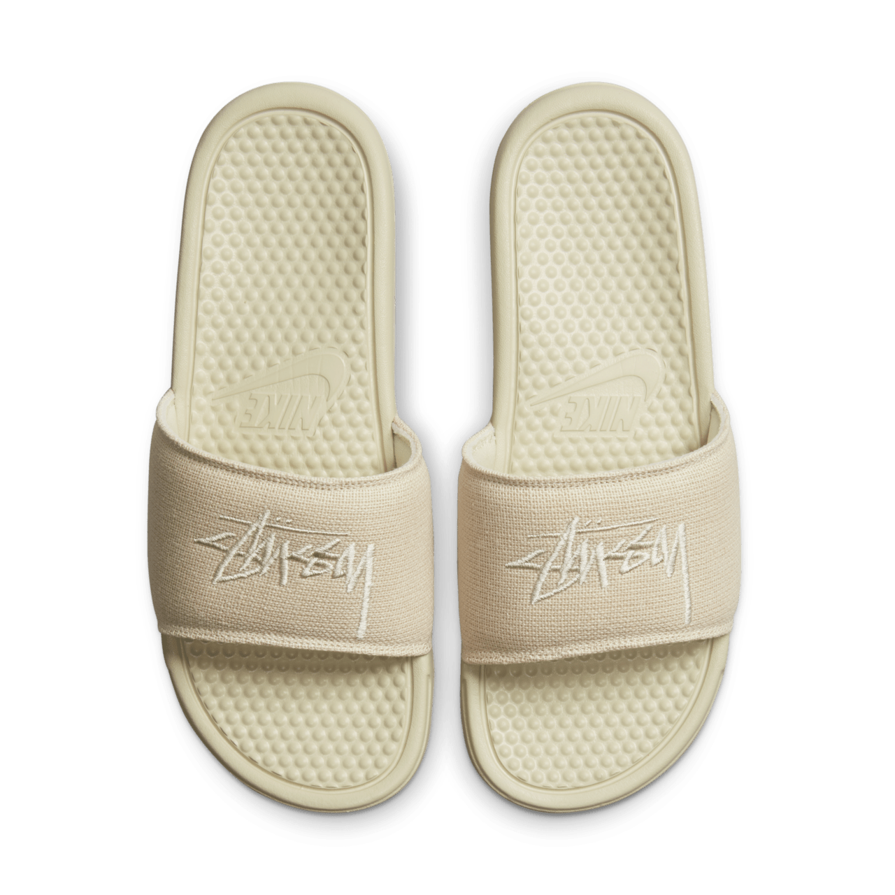 Nike x Stüssy Benassi 'Fossil' (DH1584-200) Release Date