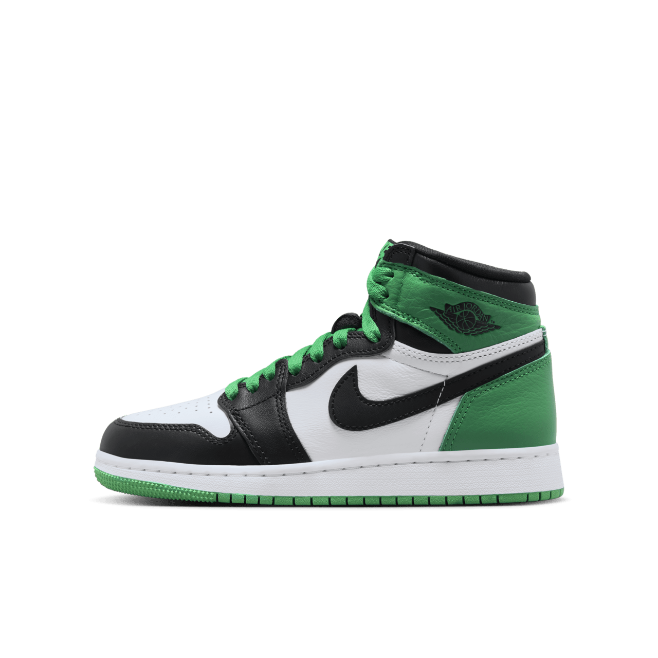 Air Jordan 1 High Black and Lucky Green DZ5485 031 Release Date. Nike SNKRS