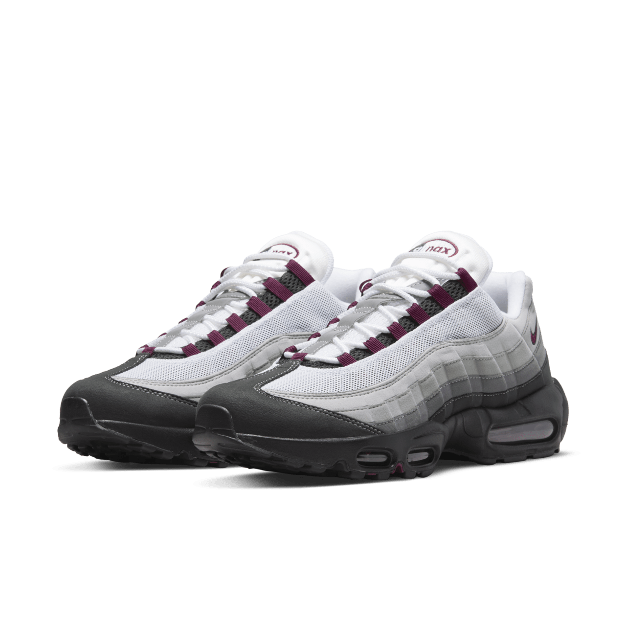 【NIKE公式】エア マックス 95 'Pearl Grey and Dark Beetroot' (DQ9001-001 / AM 95)