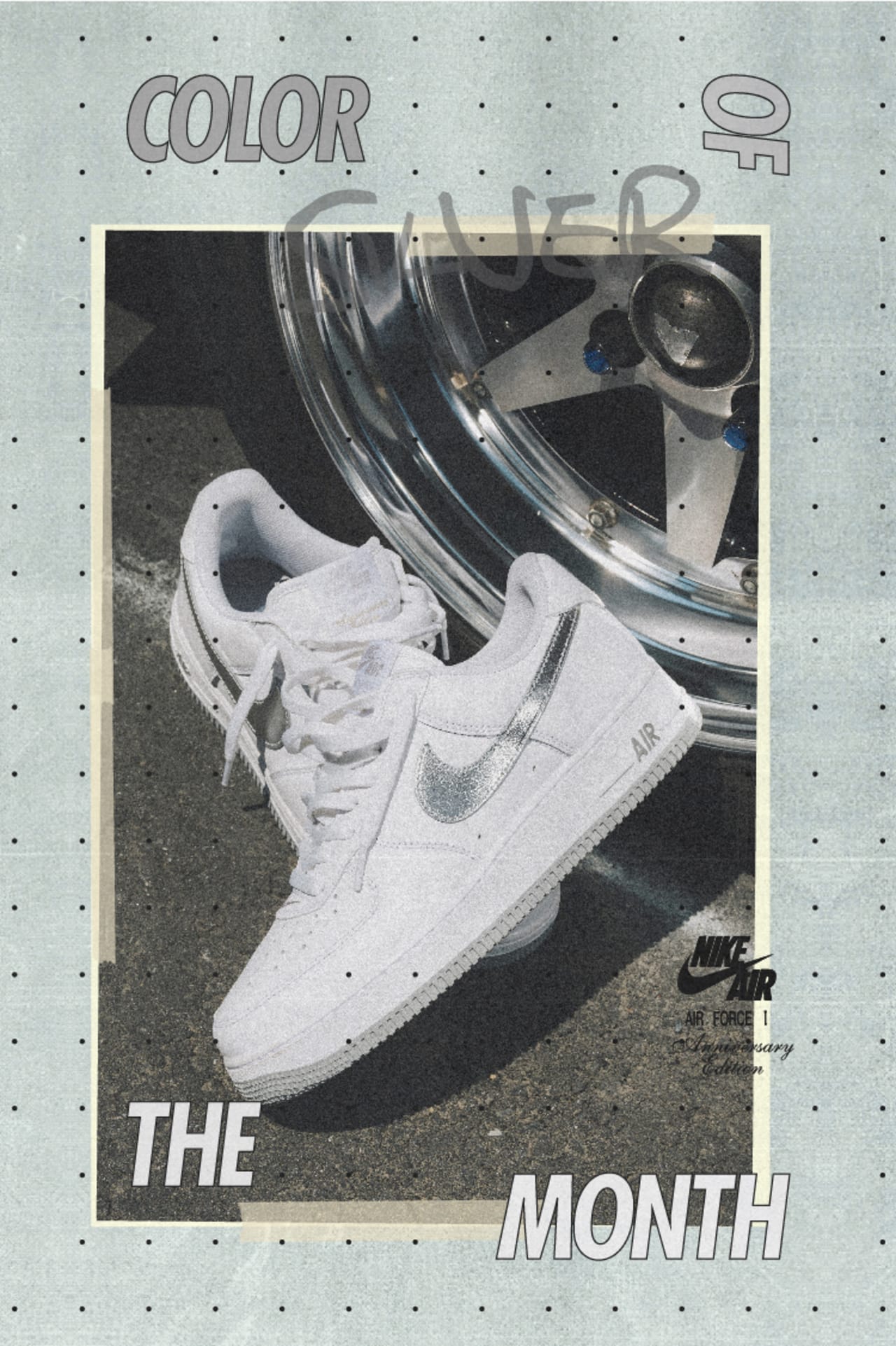 【NIKE公式】エア フォース 1 LOW 'Color of the Month' (DZ6755-100 / NIKE AF 1 LOW RETRO)