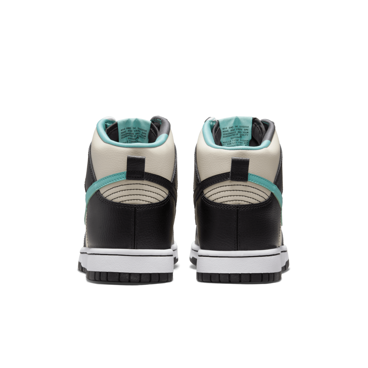 【NIKE公式】ナイキ ダンク HIGH レトロ EMB 'Pearl White and Washed Teal' (DO9455-200 / NIKE DUNK HI RETRO EMB)