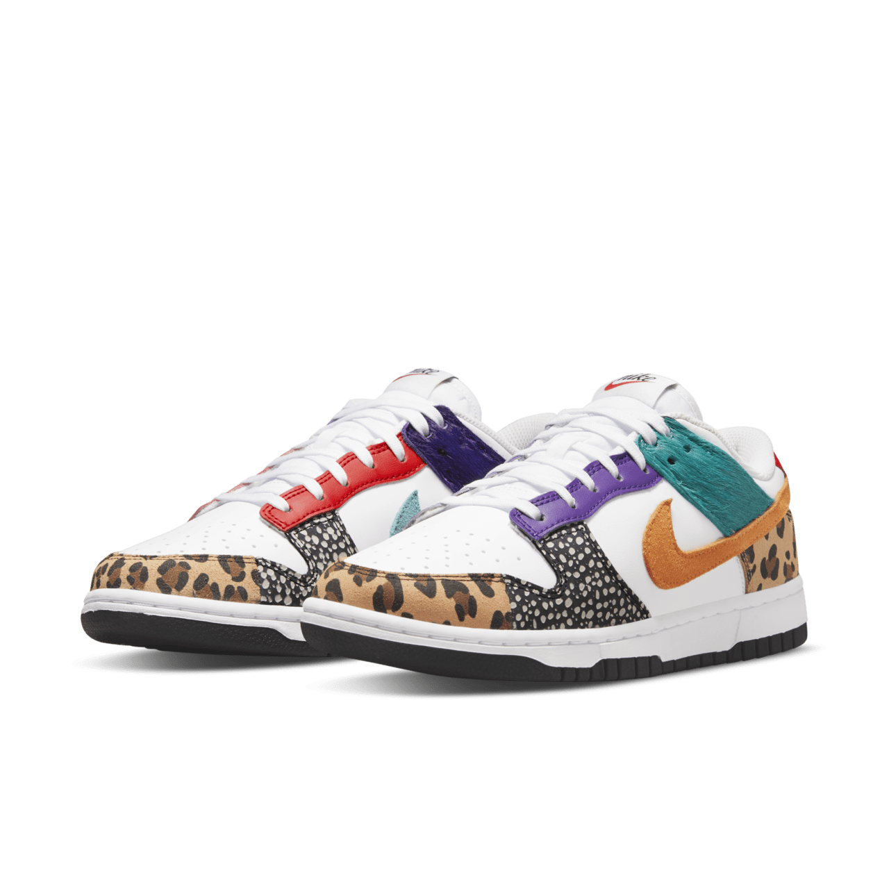 【NIKE公式】レディース ダンク LOW 'Patchwork' (DN3866-100 / W NIKE DUNK LOW SE ARLM)