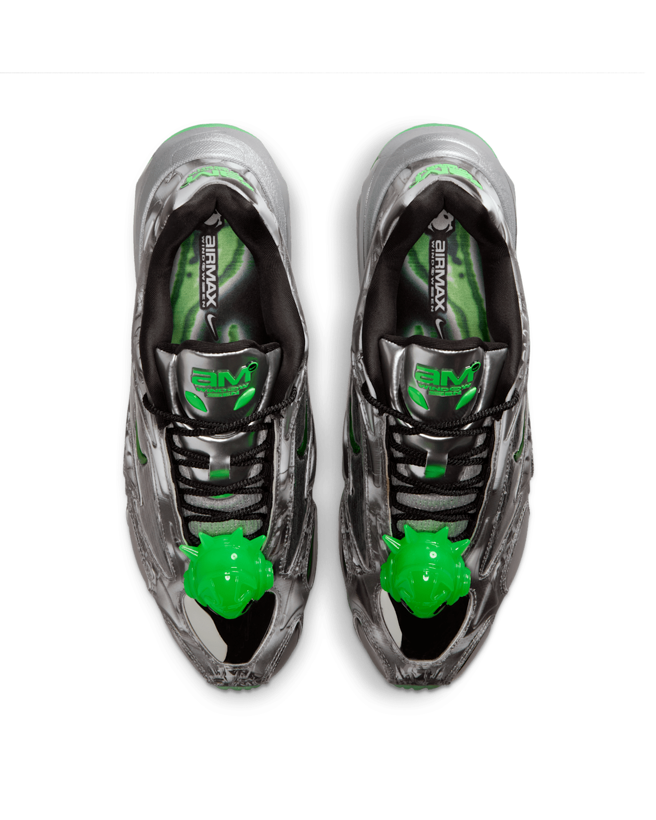 【NIKE公式】レディース エア マックス ミューズ x WINDOWSEN 'Metallic Silver and Rage Green' (IH2120-002/WMNS NIKE AIR MAX MUSE WS)