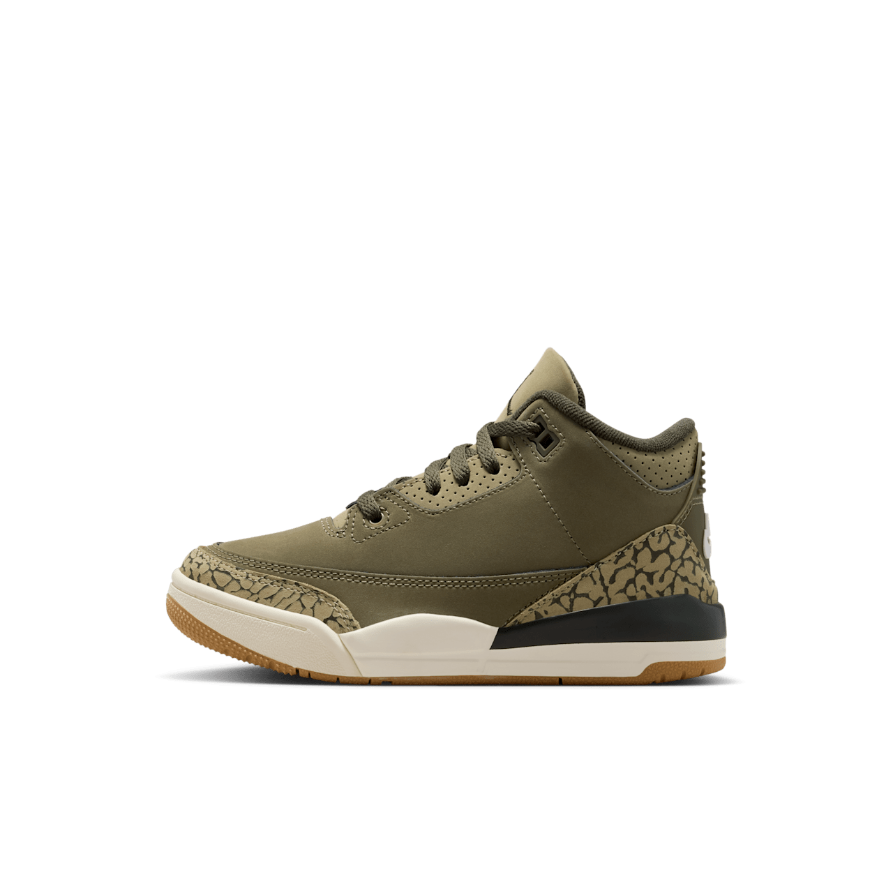 Little Kids' Jordan 3 'Medium Olive' (DM0966-202)