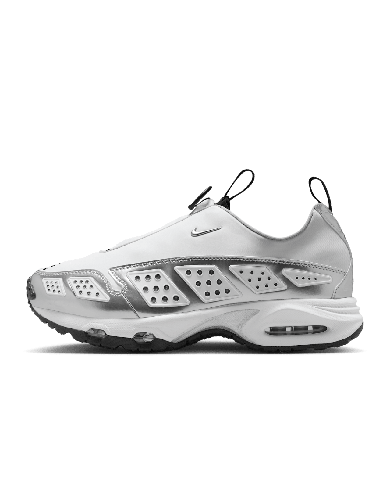 Fecha de lanzamiento de los Air Max SNDR "White and Metallic Silver" (HJ4130-100)