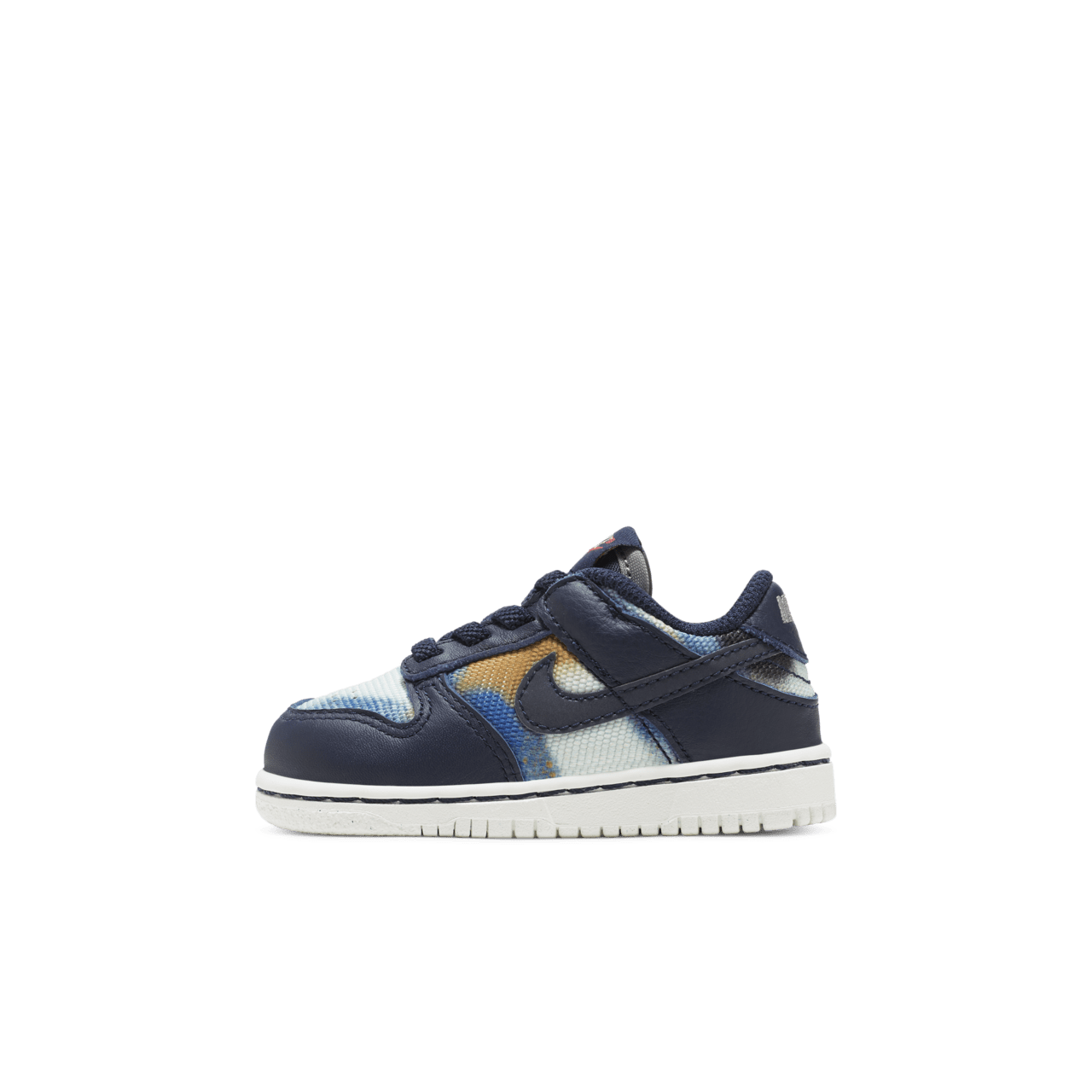 Dunk Low เด็กวัยหัดเดิน "Obsidian Graffiti" (DM1048-400)