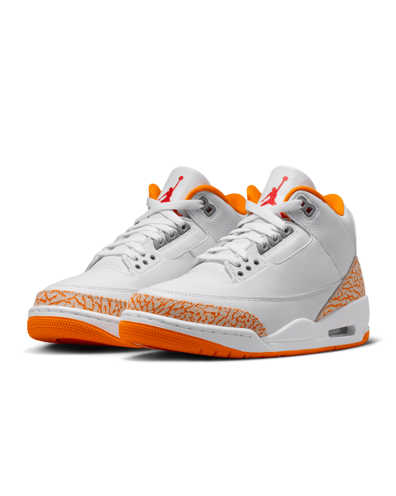 Women's Air Jordan 3 'White and Orange Peel' (CK9246-101) Release Date