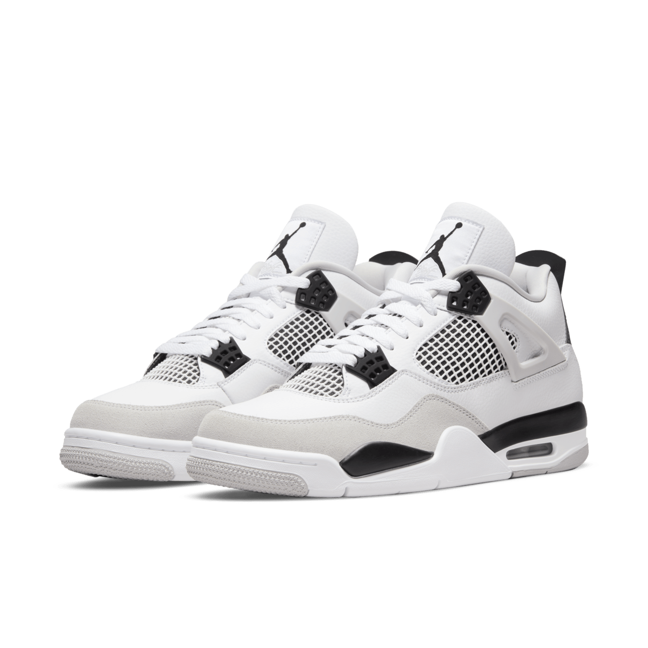 Jordan 4 negro con blanco online