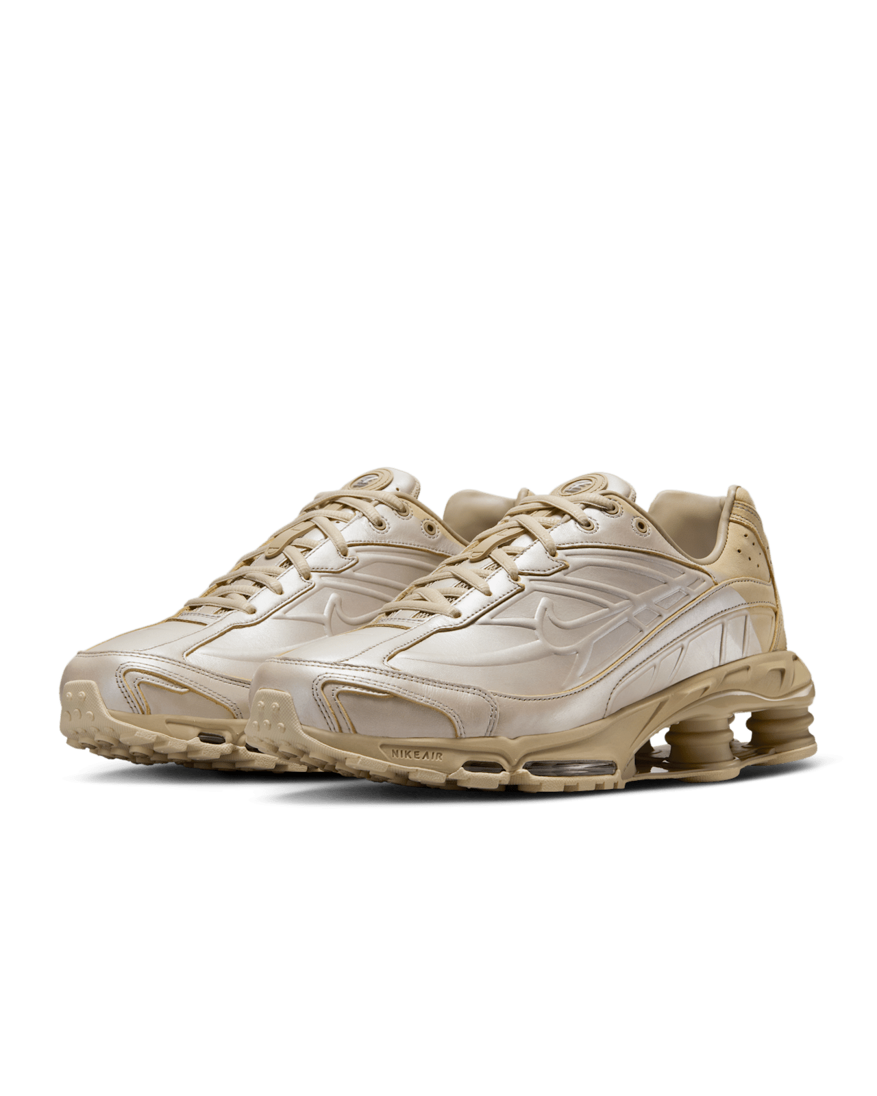 Fecha de lanzamiento de los Shox Ride 2 "Metallic Silver and Desert Khaki" (IH3653-095)