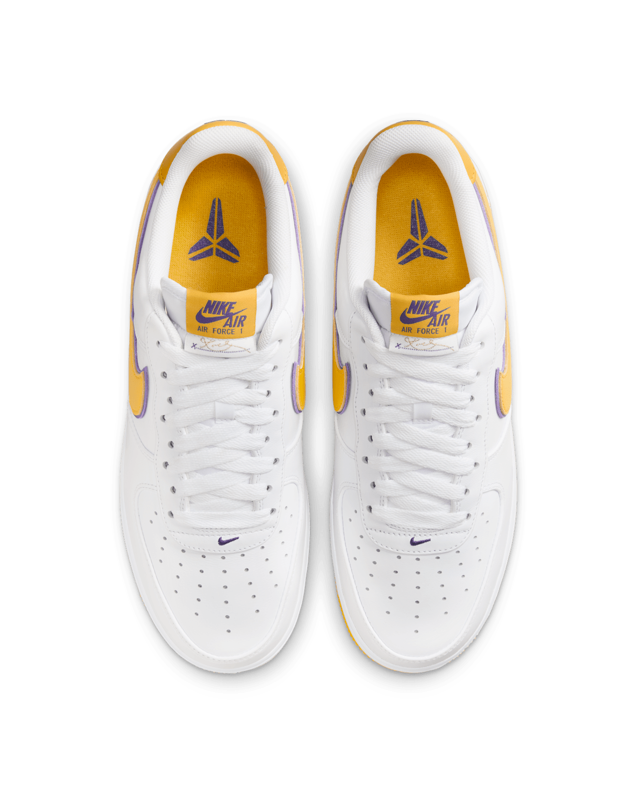 วันเปิดตัว Air Force 1 Low x Kobe "Varsity Maize and Varsity Purple" (FZ1151-100)