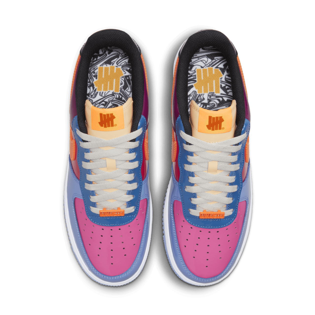 Air force one multicolor swoosh sale