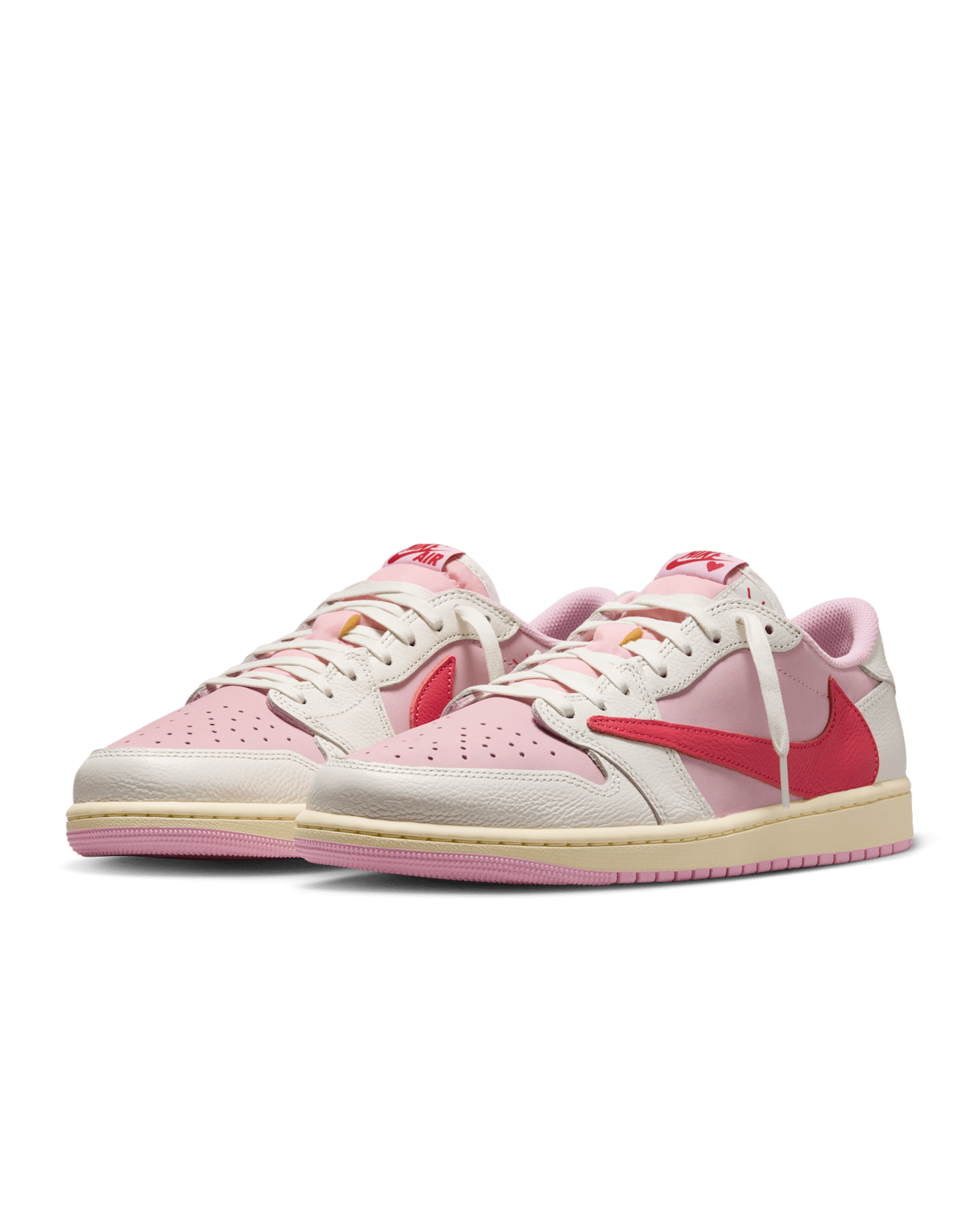 靴 Travis Scott AirJordan low Tropical Pink Air Jordan 1 Low x Travis Scott 