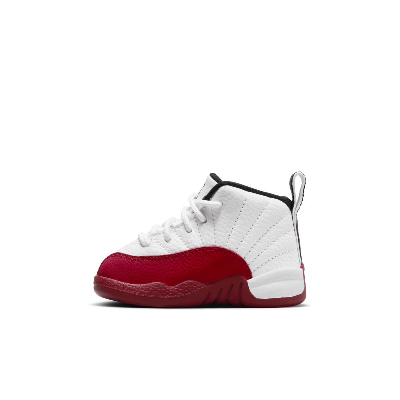 Jordan 12 red and white toddler hotsell