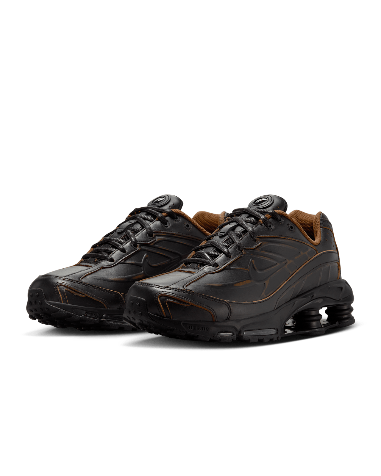 Date de sortie de la Shox Ride 2 Premium « Black and Light British Tan » (HV4447-010)