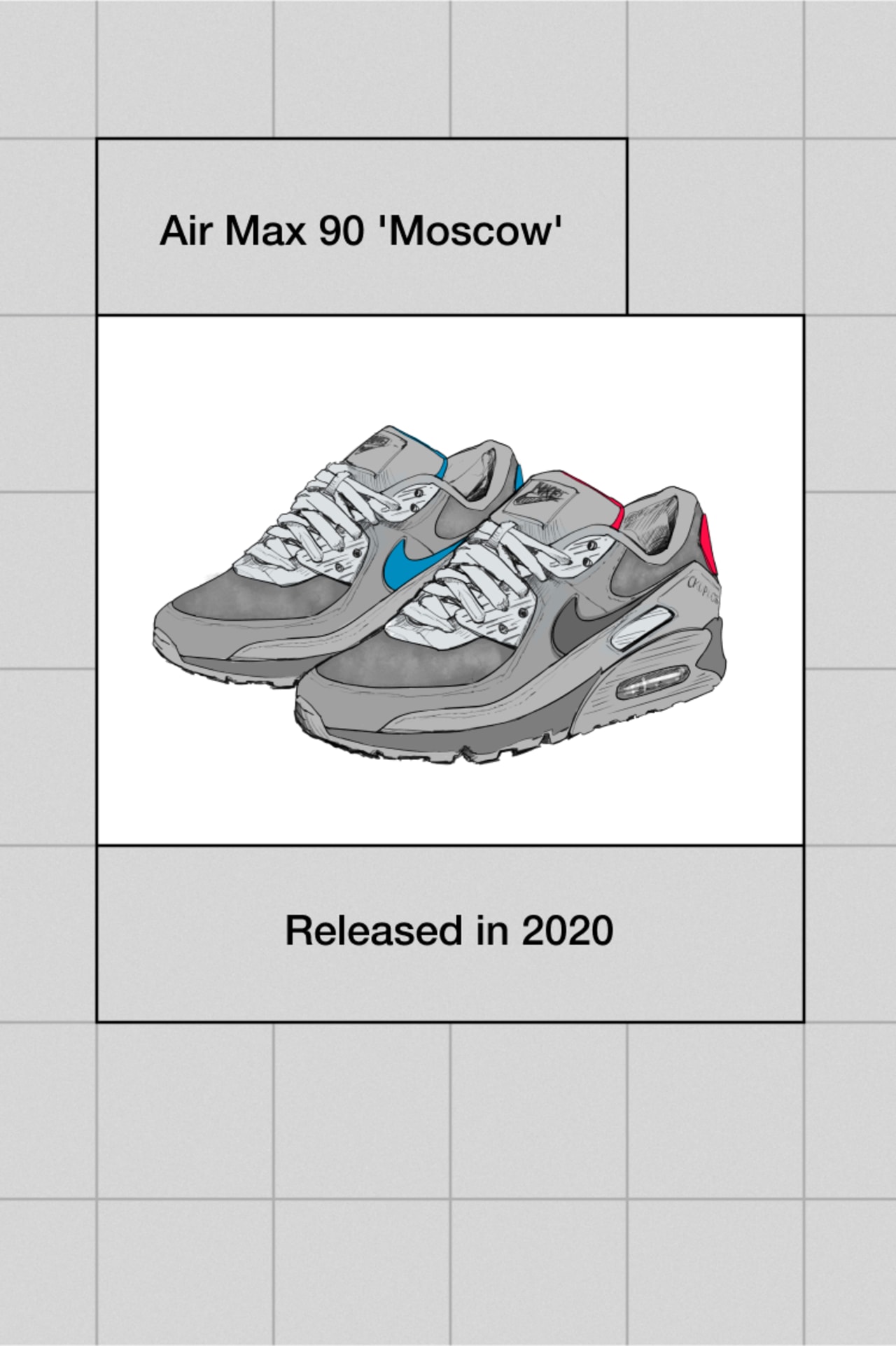 Behind the Design - Sketch Study: Air Max 90 'Moscow' 