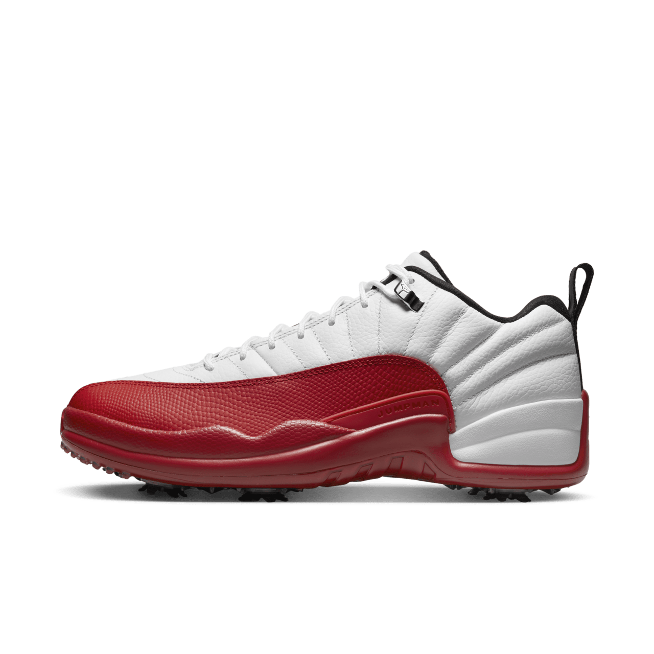 Air Jordan 12 低筒高爾夫鞋'Varsity Red and White' (DH4120-161