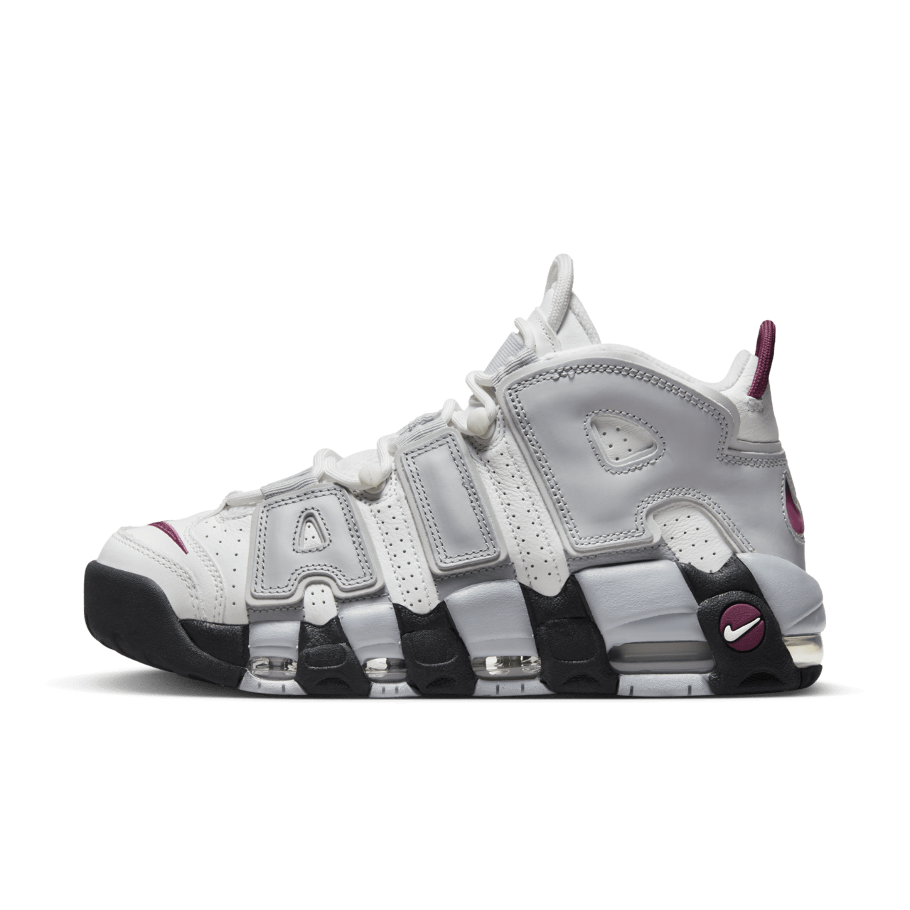 วันเปิดตัว Air More Uptempo "Rosewood and Wolf Grey" ผู้หญิง (DV1137-100)