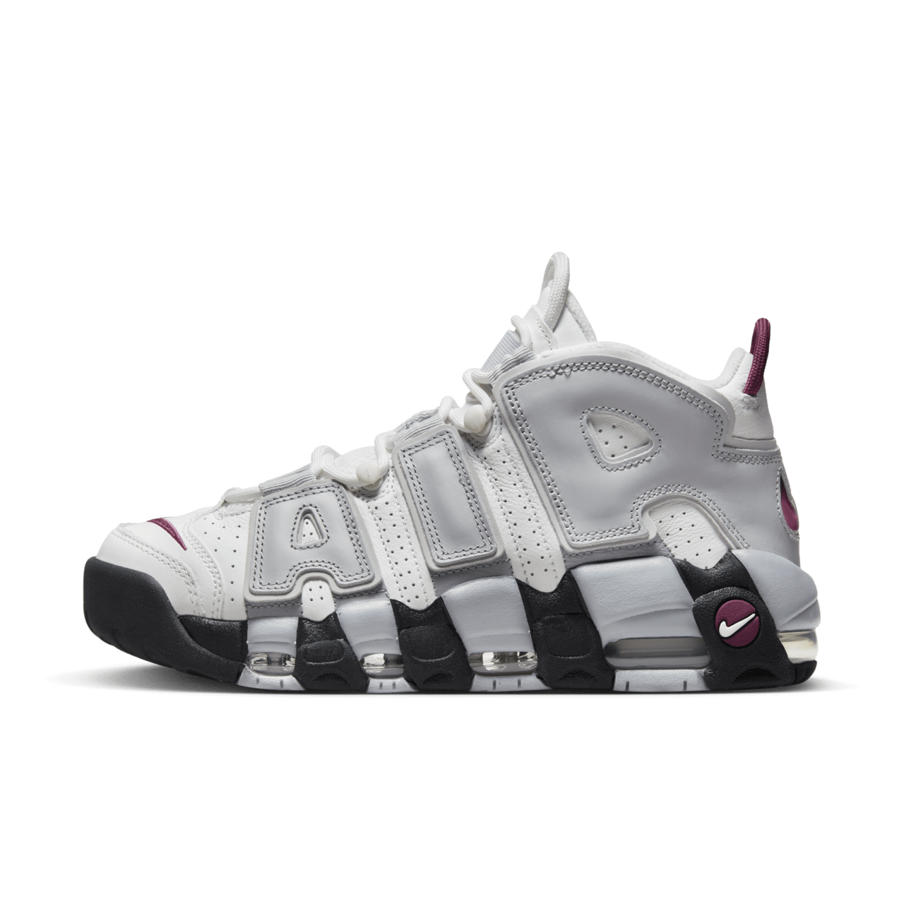 Women's Air More Uptempo 'Rosewood and Wolf Grey' (DV1137-100) Release Date