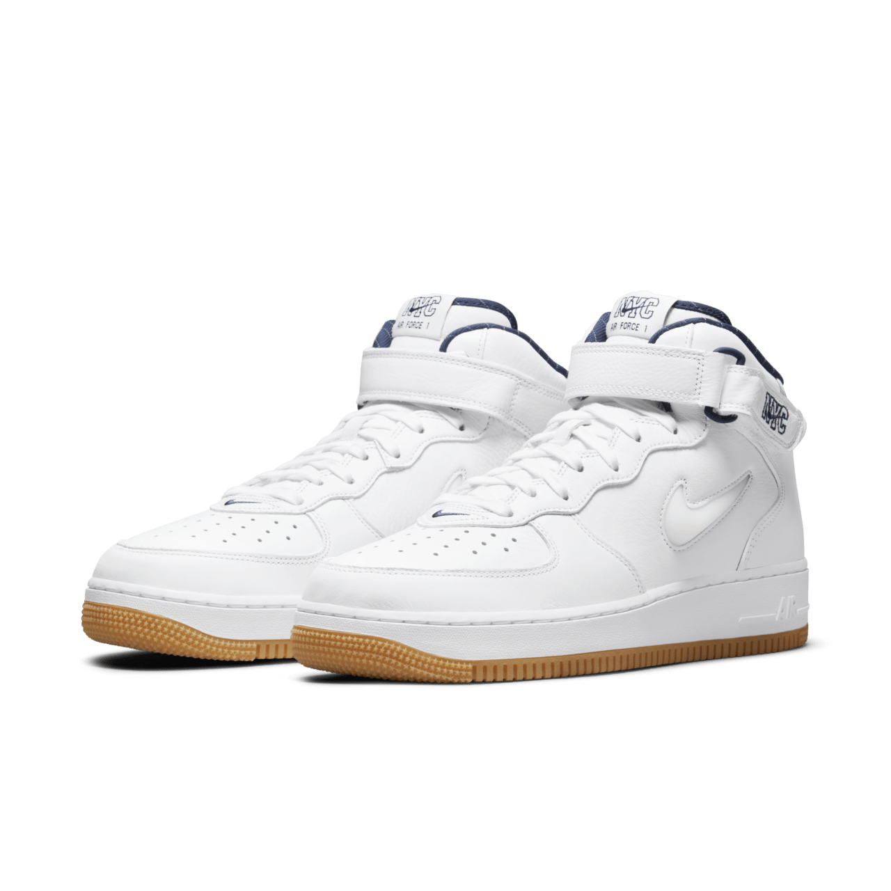 Fecha de lanzamiento de las Air Force 1 Mid Jewel "NYC Midnight Navy"