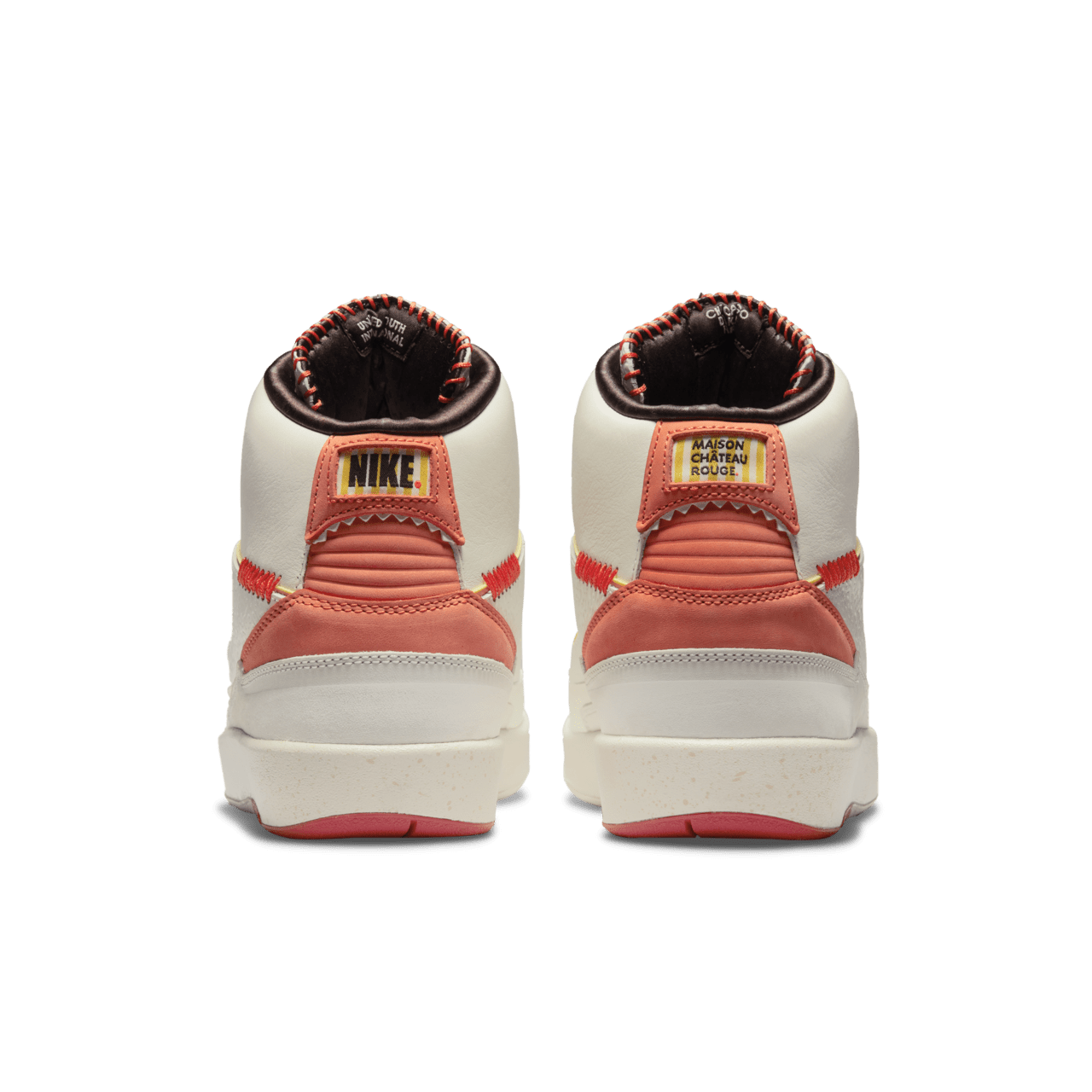 Fecha de lanzamiento del Air Jordan 2 x Mason Château Rouge "Orange and Sail" (DO5254-180)