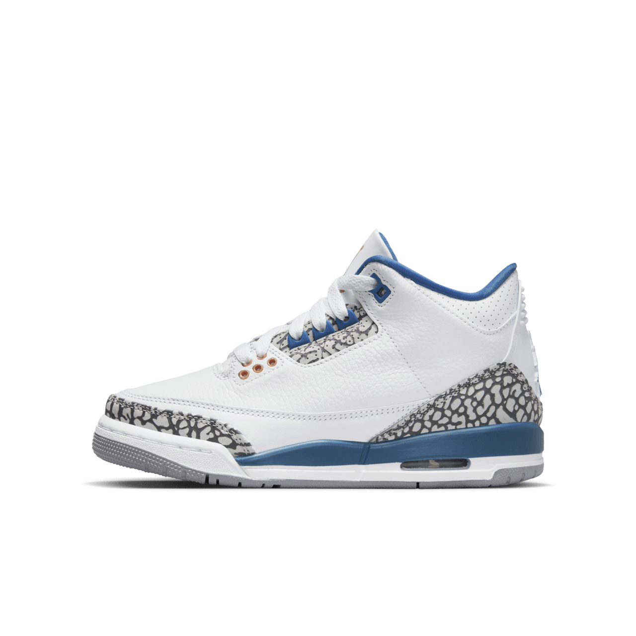 วันเปิดตัว Air Jordan 3 "White and True Blue" (CT8532-148)