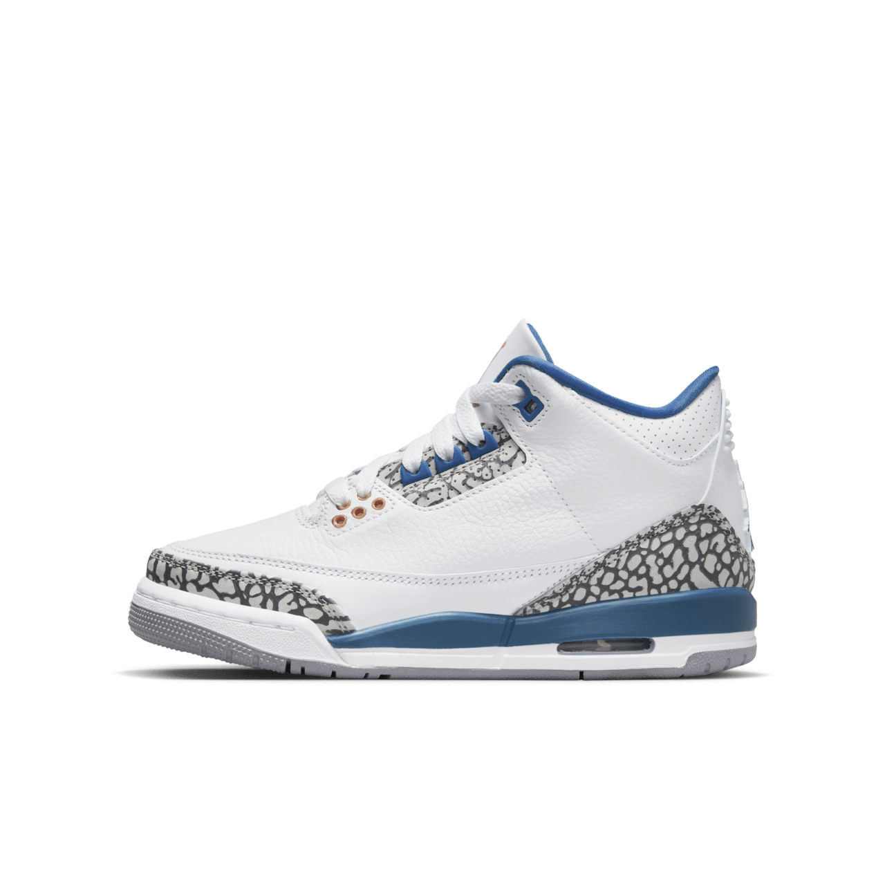 Fecha de lanzamiento del Air Jordan 3 "True Blue and Copper" (CT8532-148)