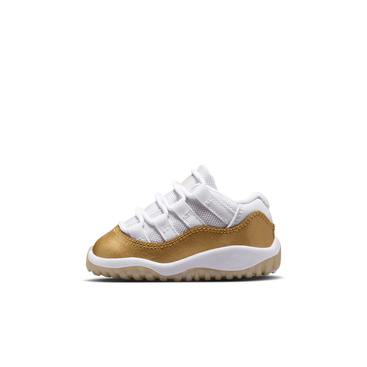 Women's Air Jordan 11 Low "Mother's Day" 'White and Metallic Gold' (AH7860-102) Release Date