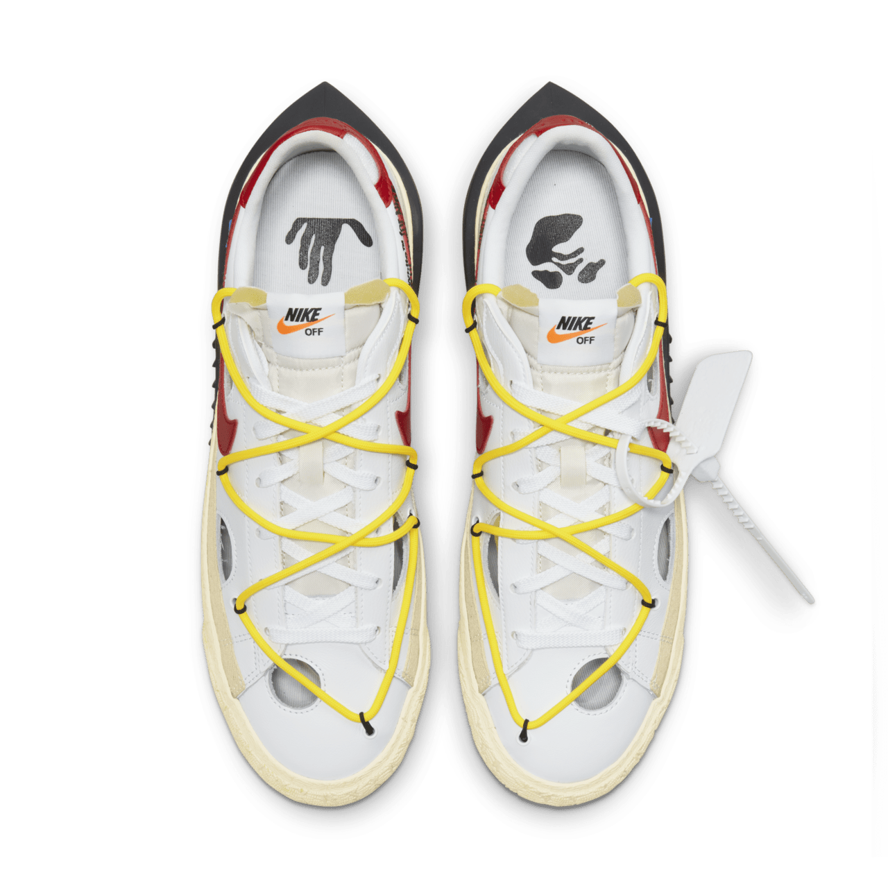 Data de llançament de les Blazer Low x Off-White™️ "White and University Red" (DH7863-100)