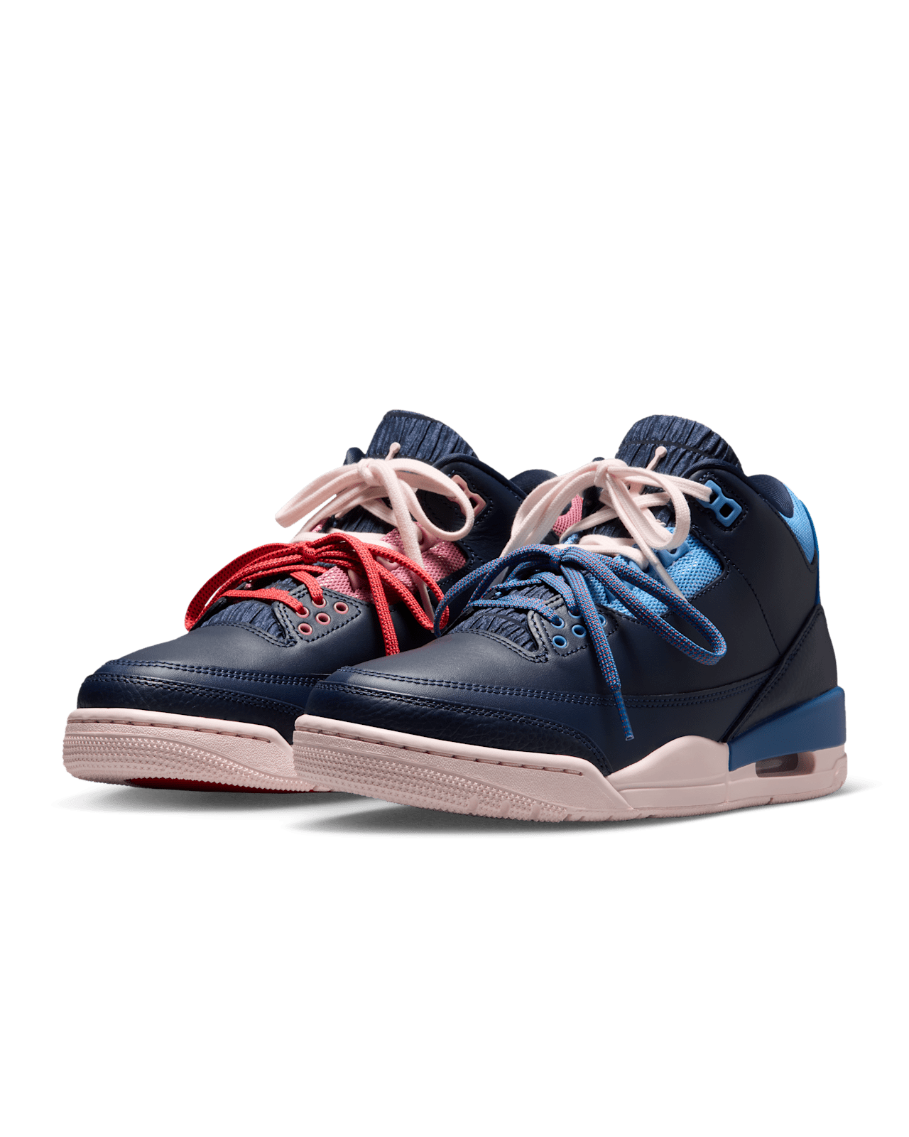 วันเปิดตัว Air Jordan 3 "Sport Renaissance" "Obsidian and Track Red" ผู้หญิง (CK9246-400)