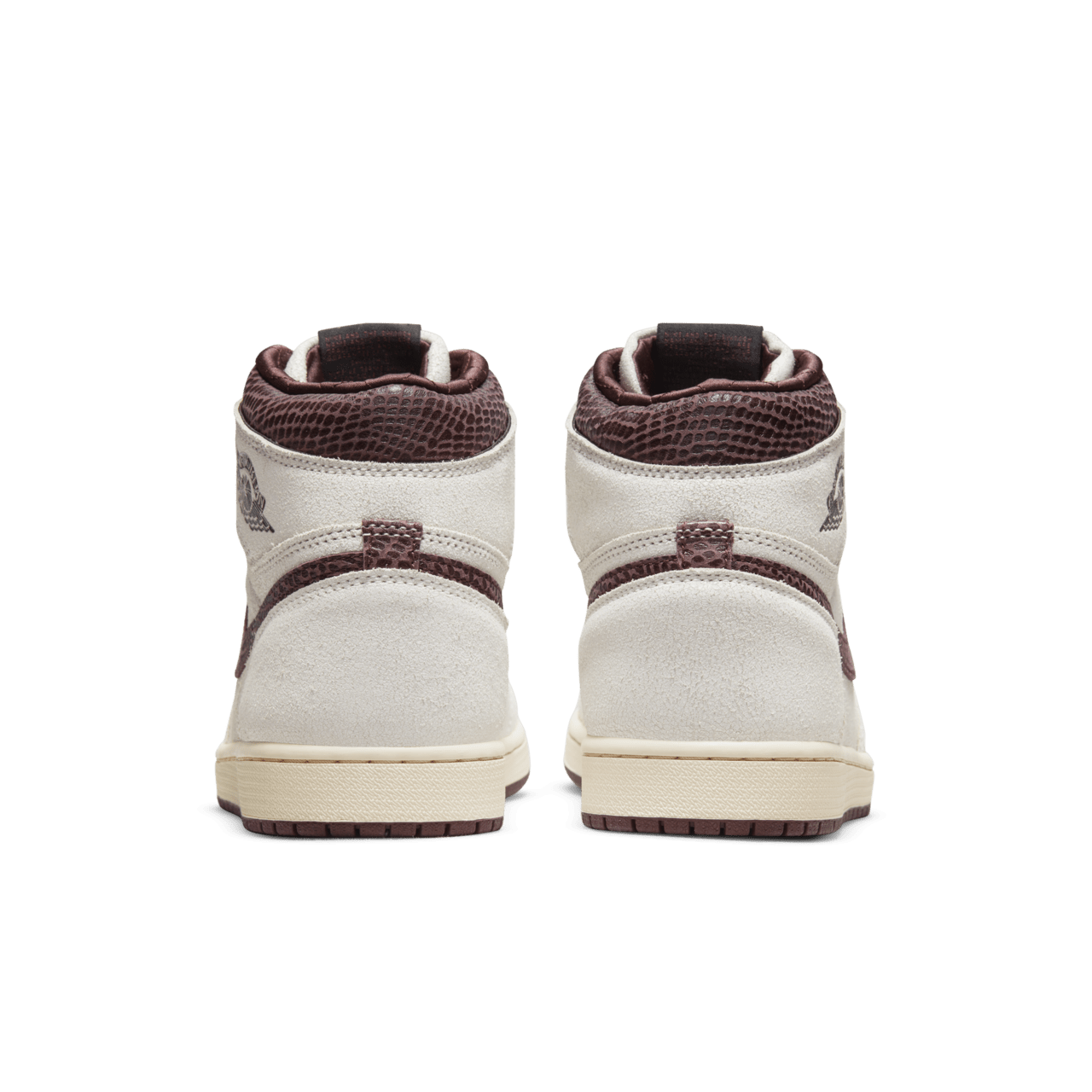 วันเปิดตัว Air Jordan 1 x A Ma Maniére "Sail and Burgundy" (DO7097-100)