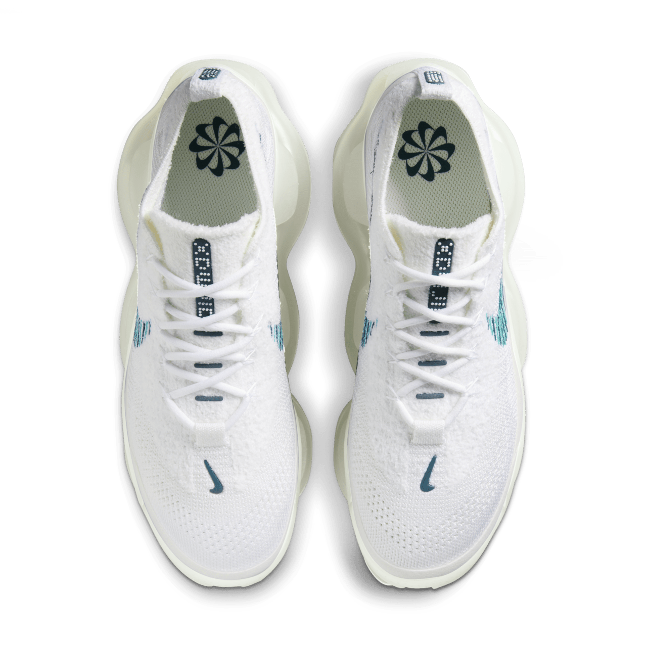 【NIKE公式】エア マックス スコーピオン フライニット 'White and Geode Teal' (DJ4701-100 / NIKE AM SCORPION FK)